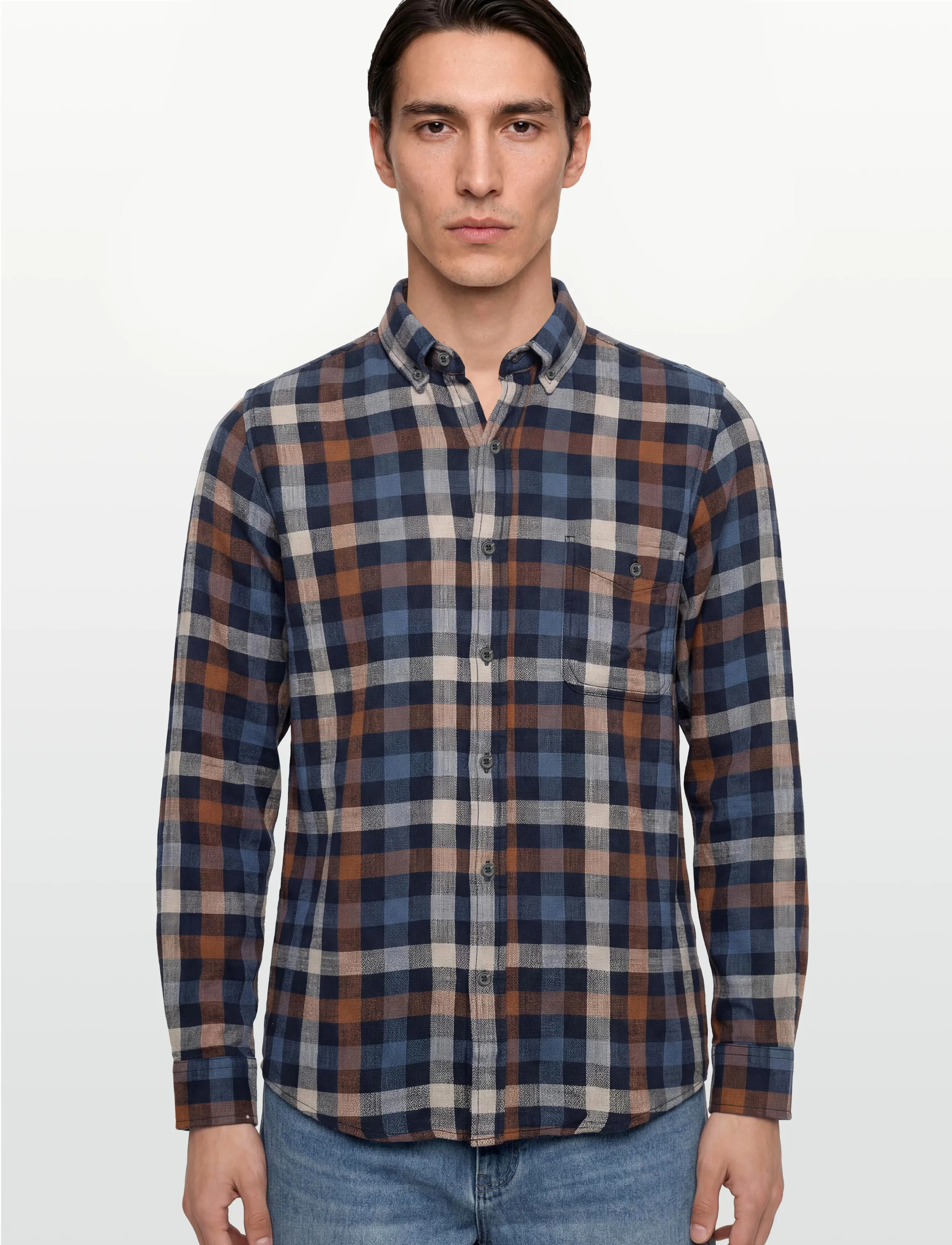 Signal - HAVELSI CHECK - men - deep marine - 3