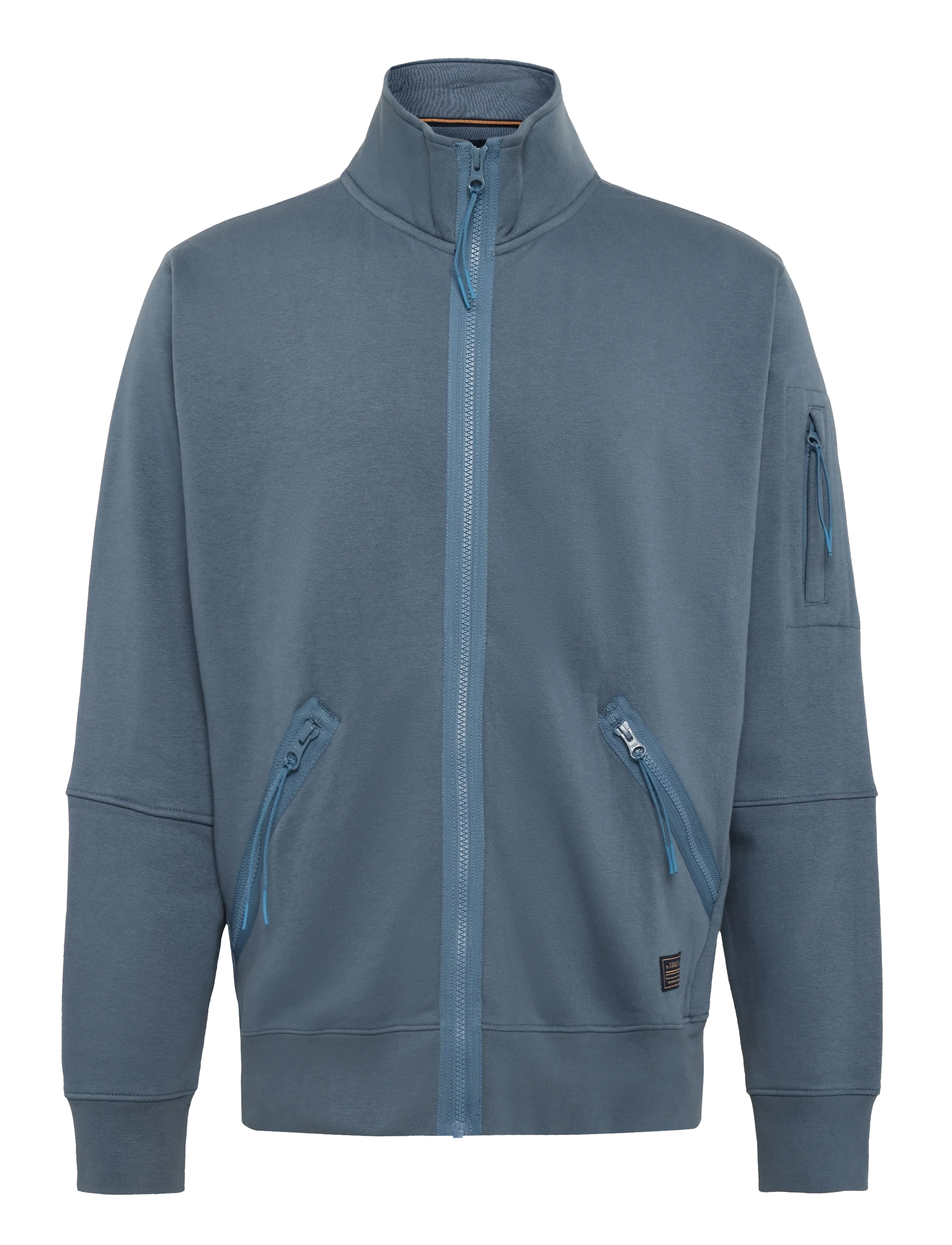 Signal MIKKELSI ZIP CARDIGAN - Knitwear - BLUE MIRAGE / blue