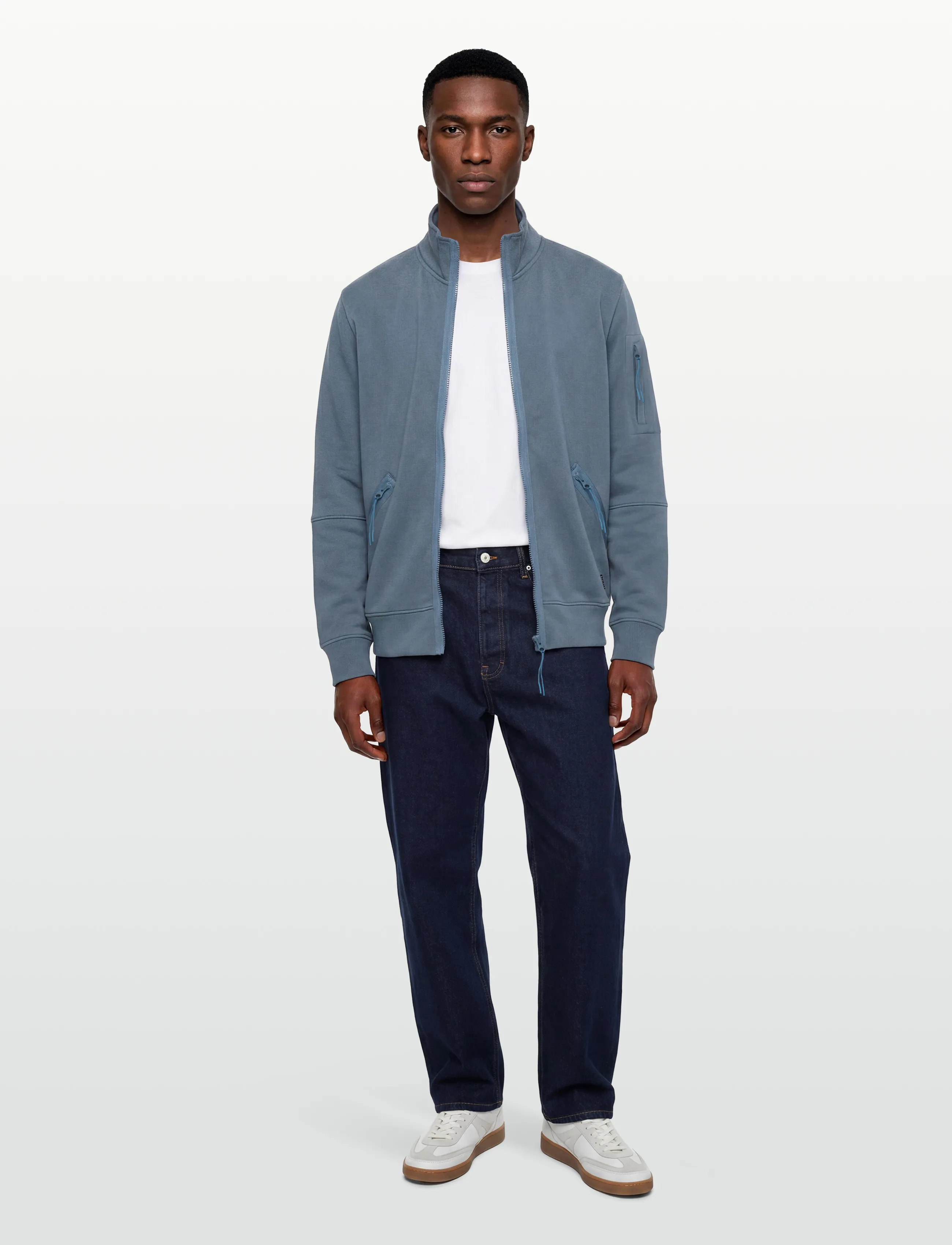 Signal - MIKKELSI ZIP CARDIGAN - birthday gifts - blue mirage - 0