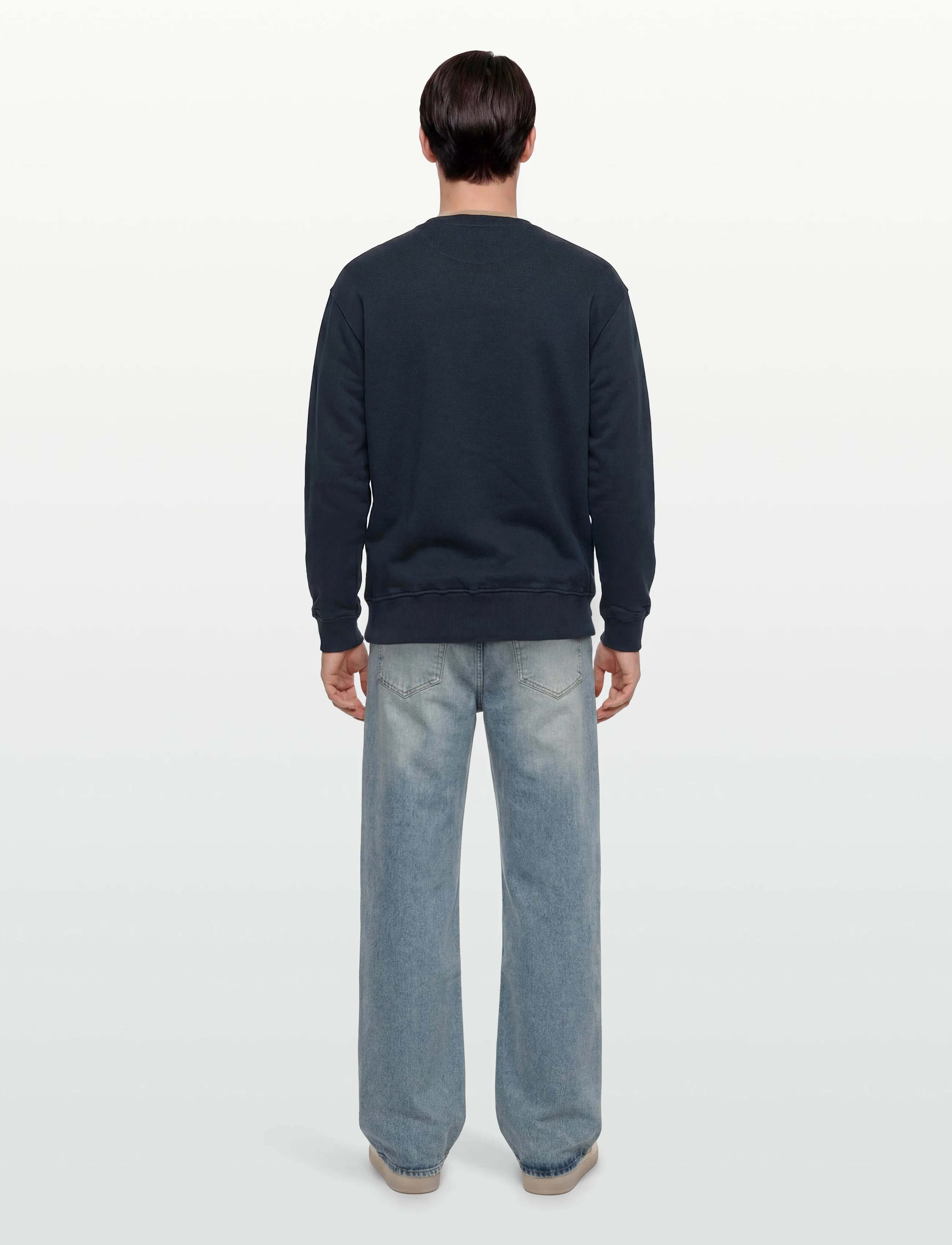 Signal - DAMIANSI PRINT CREW - sweatshirts - deep marine - 4