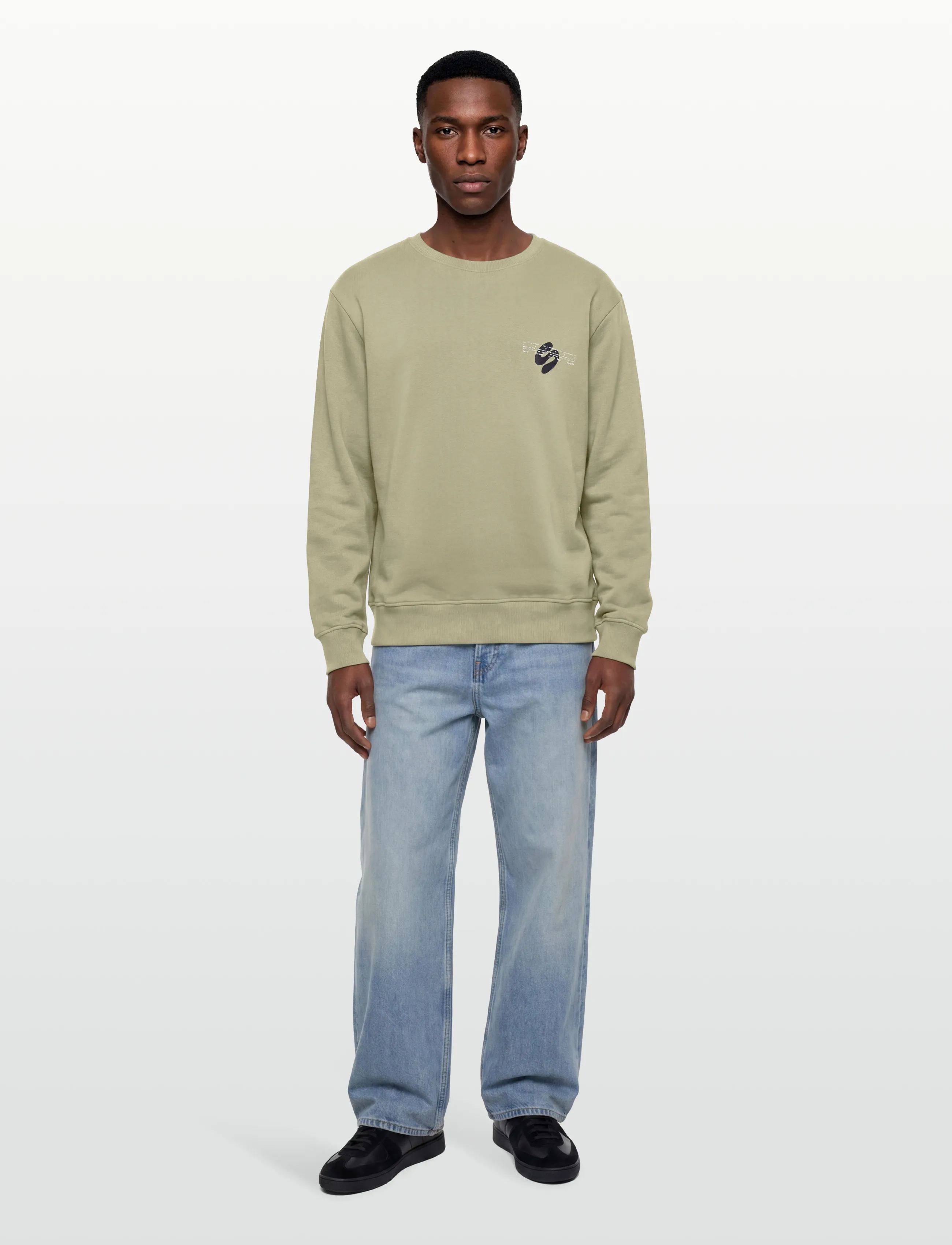 Signal - DAMIANSI PRINT CREW - sweatshirts - summer sand - 0