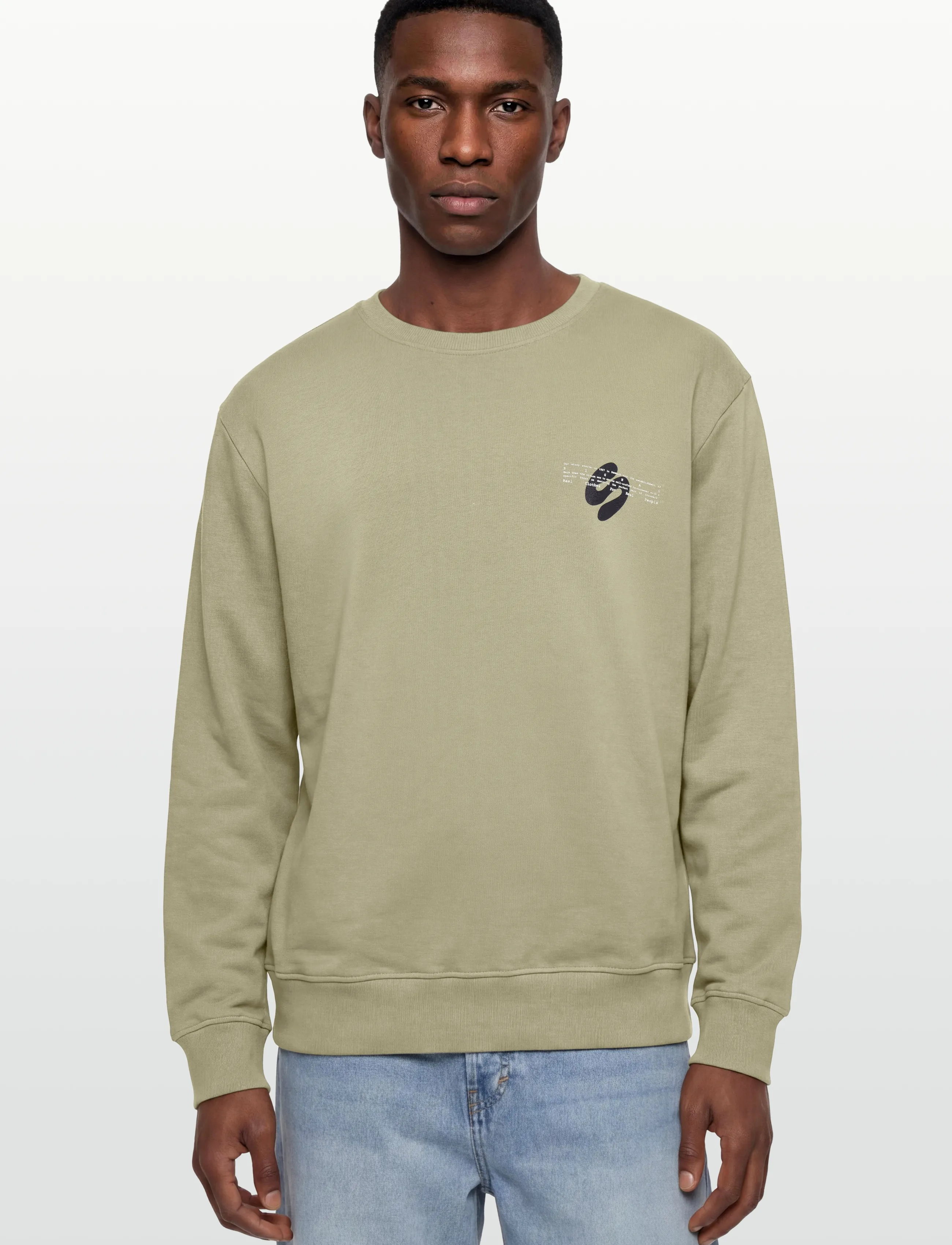 Signal - DAMIANSI PRINT CREW - sweatshirts - summer sand - 3