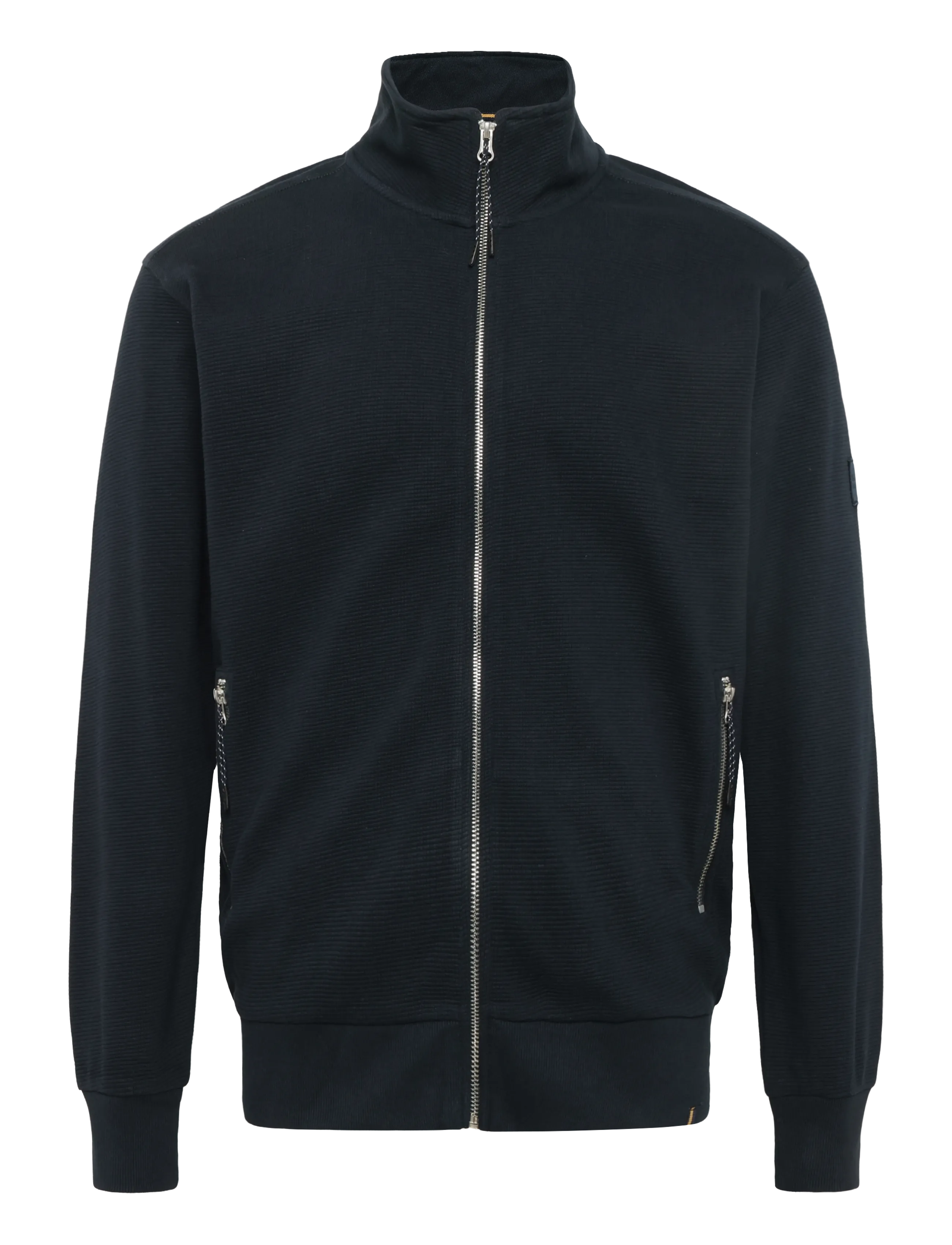 Signal KRISTOFFSI STRUCTURE CARDIGAN - Turtlenecks - DEEP MARINE / black