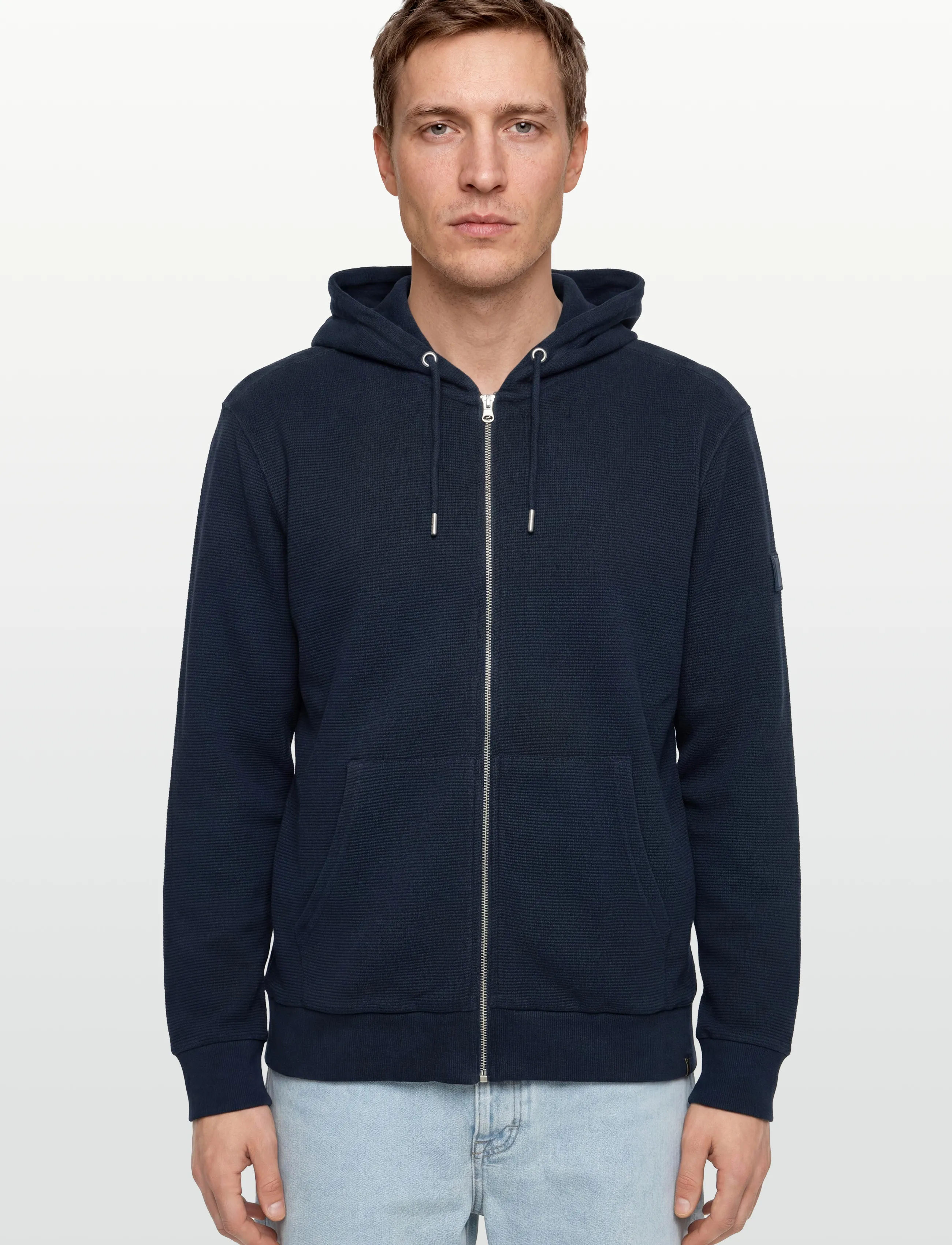 Signal - KIANSI STRUCTURE HOODIE - forårsjakker - deep marine - 5