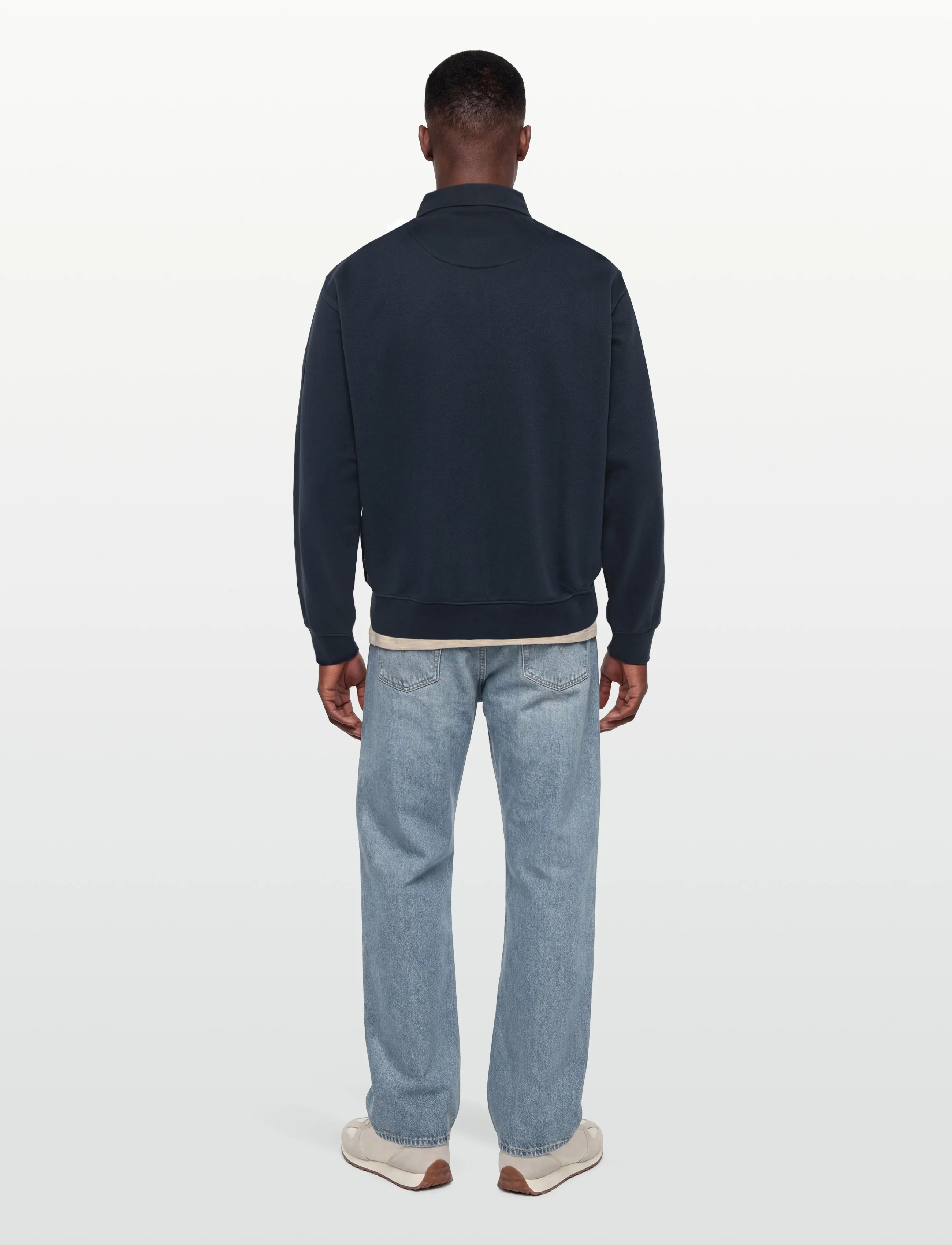 Signal - KESISI SWEAT POLO - pikkade varrukatega polod - deep marine - 4