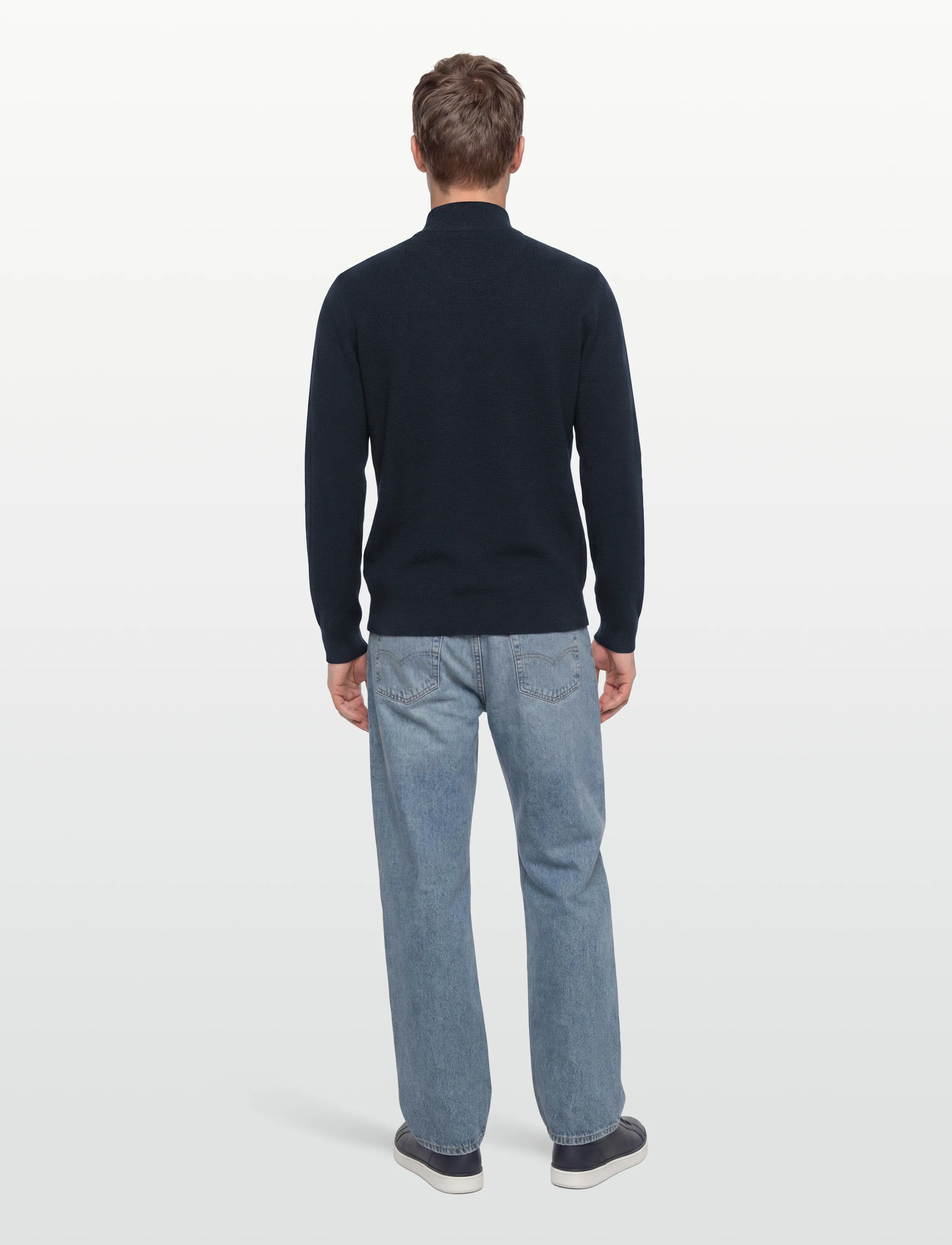 Signal - TONYSI MILANO ZIP - cardigans - deep marine - 4