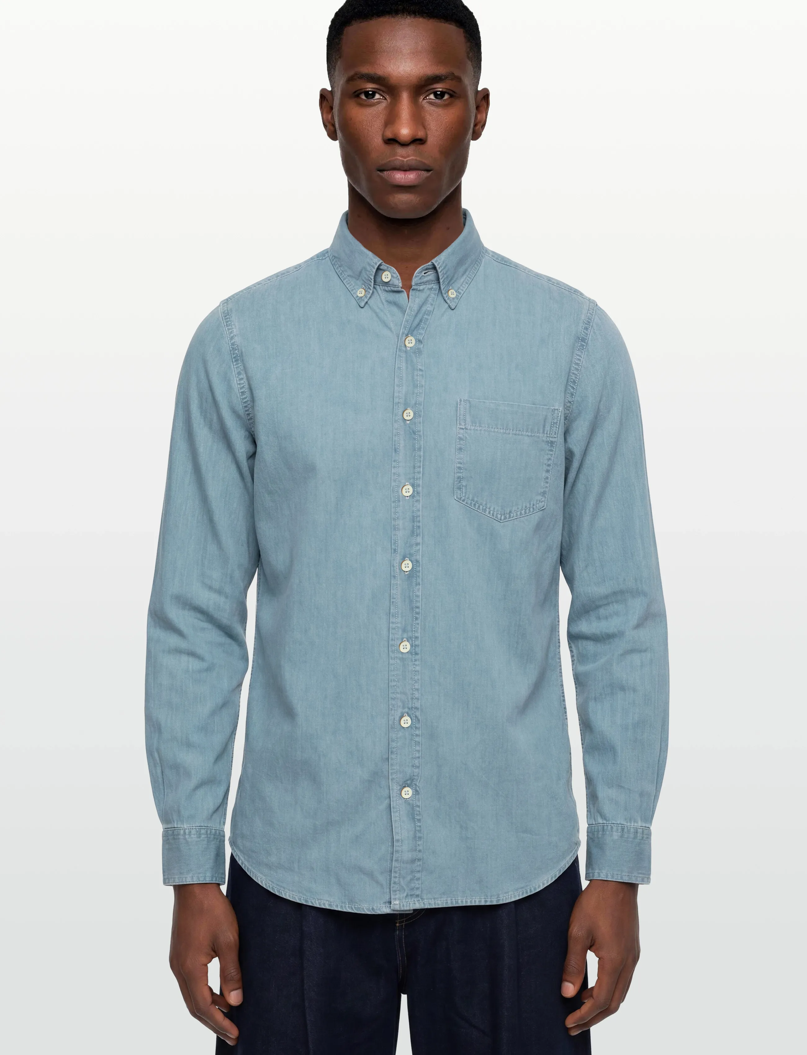 Signal - NEWMANSI DENIM - casual shirts - soft blue - 3