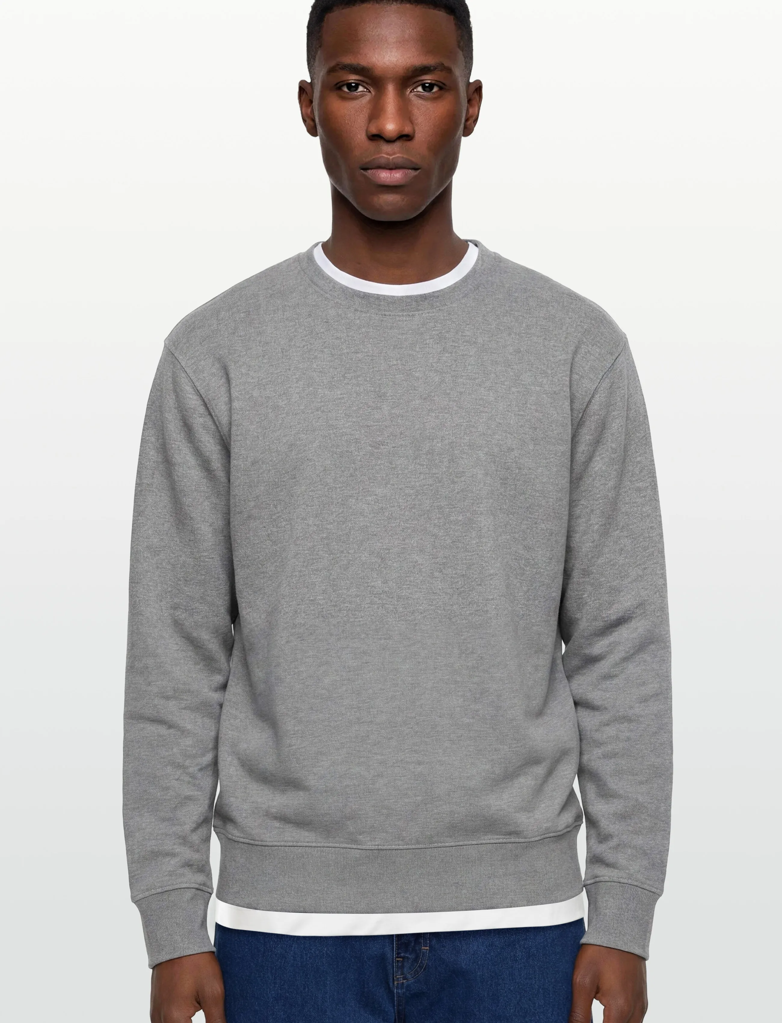Signal - BILLYSI CREW - sweatshirts - light grey melange - 3