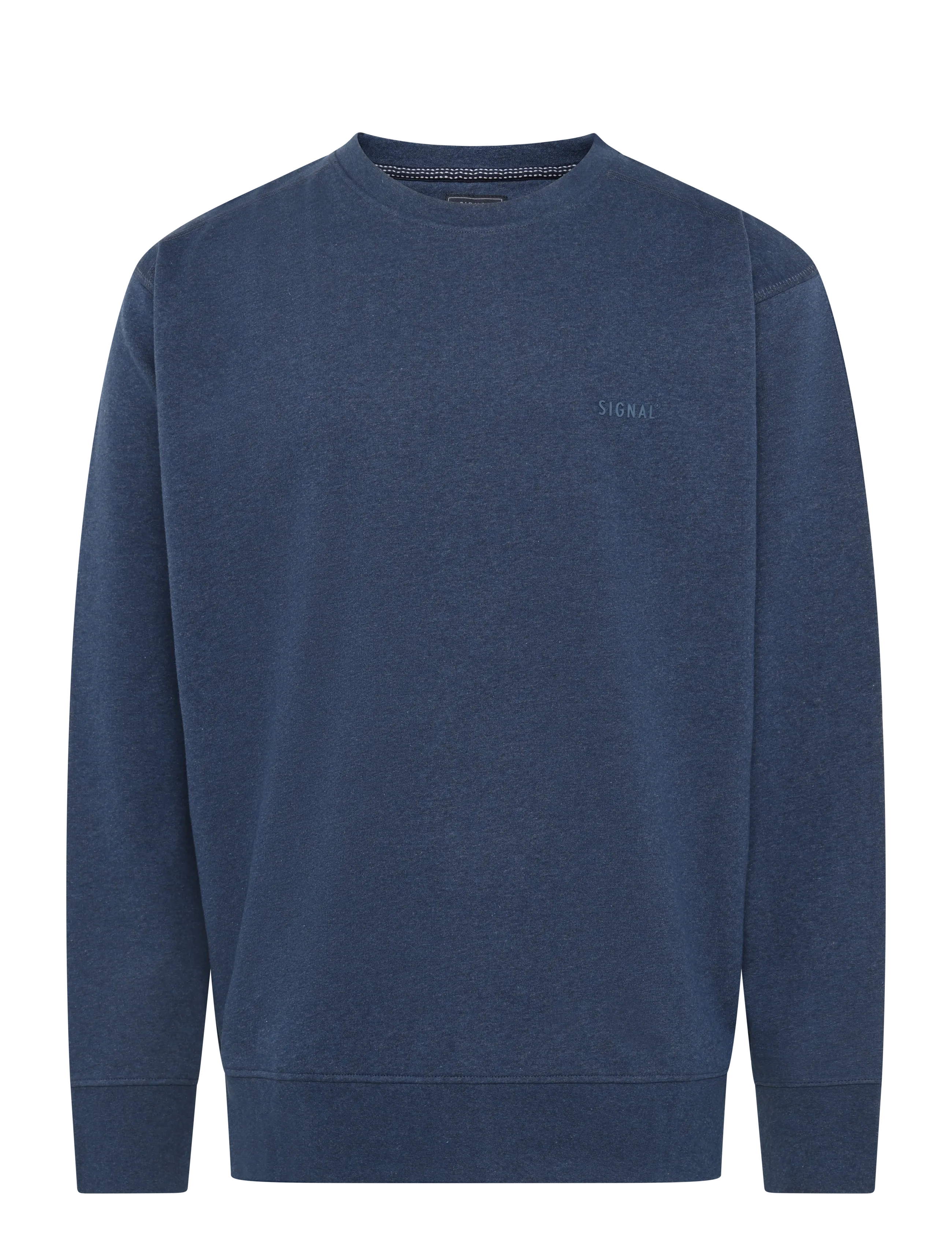 Signal BILLYSI CREW - Sweatshirts - MARINE BLUE MELANGE / navy