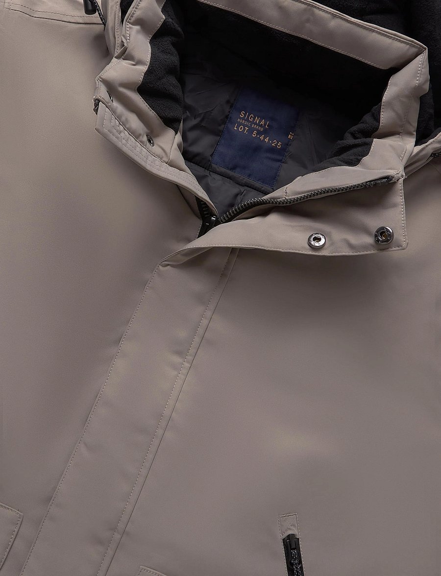 SIGNAL - 10269 Pawsi Tech jacket + - vinterjackor - grey moon - 2