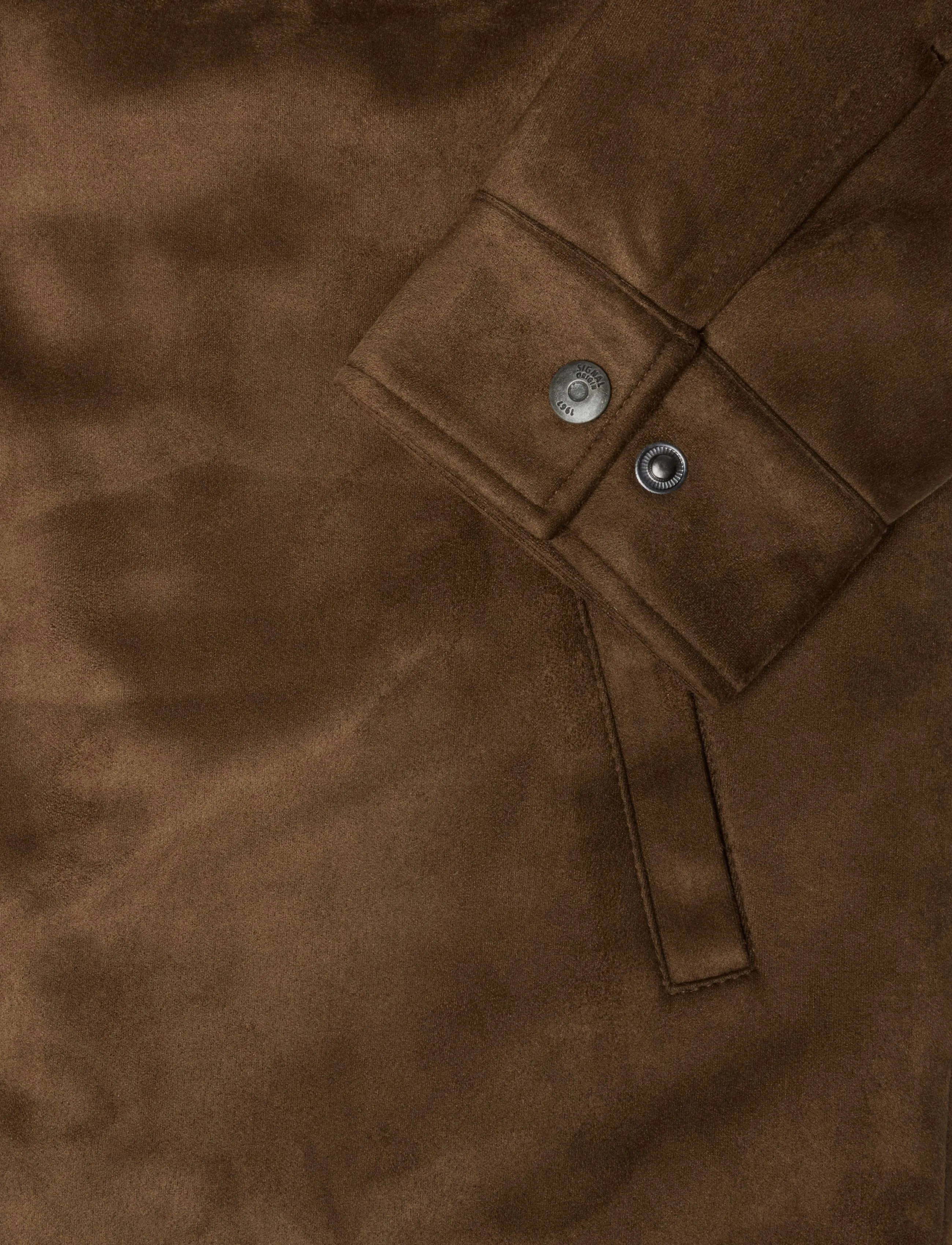 SIGNAL - 10282 PedroSi Suede + - herbstjacken - hazel brown - 3