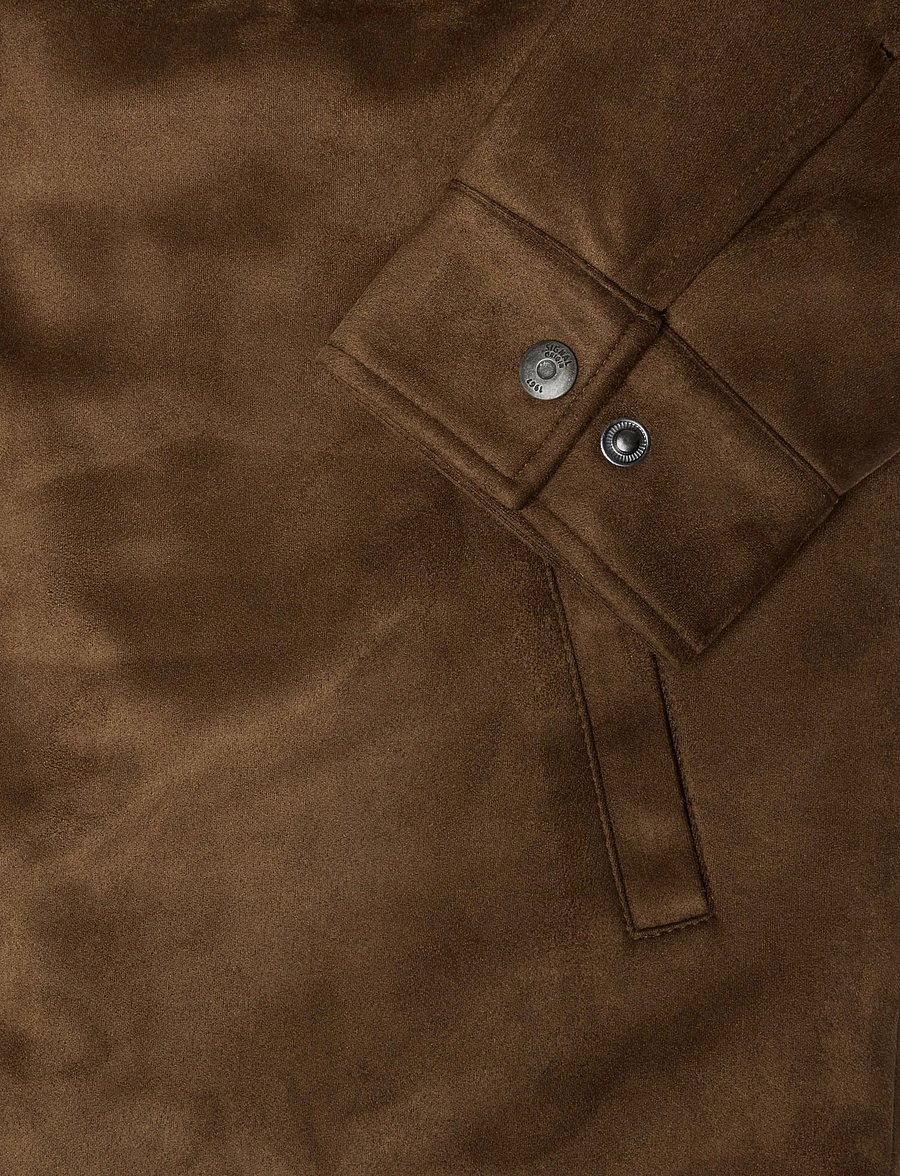 SIGNAL - 10282 PedroSi Suede + - herbstjacken - hazel brown - 3
