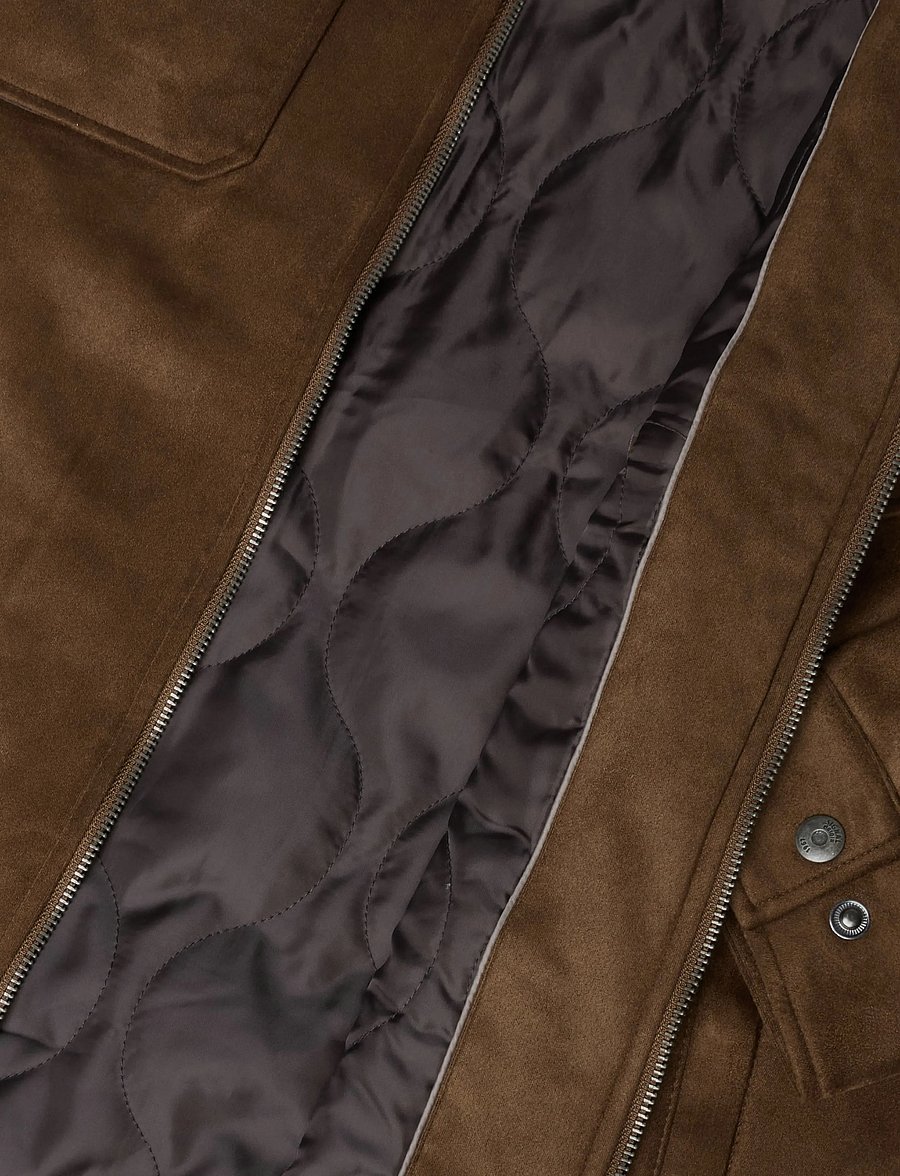 SIGNAL - 10282 PedroSi Suede + - herbstjacken - hazel brown - 4
