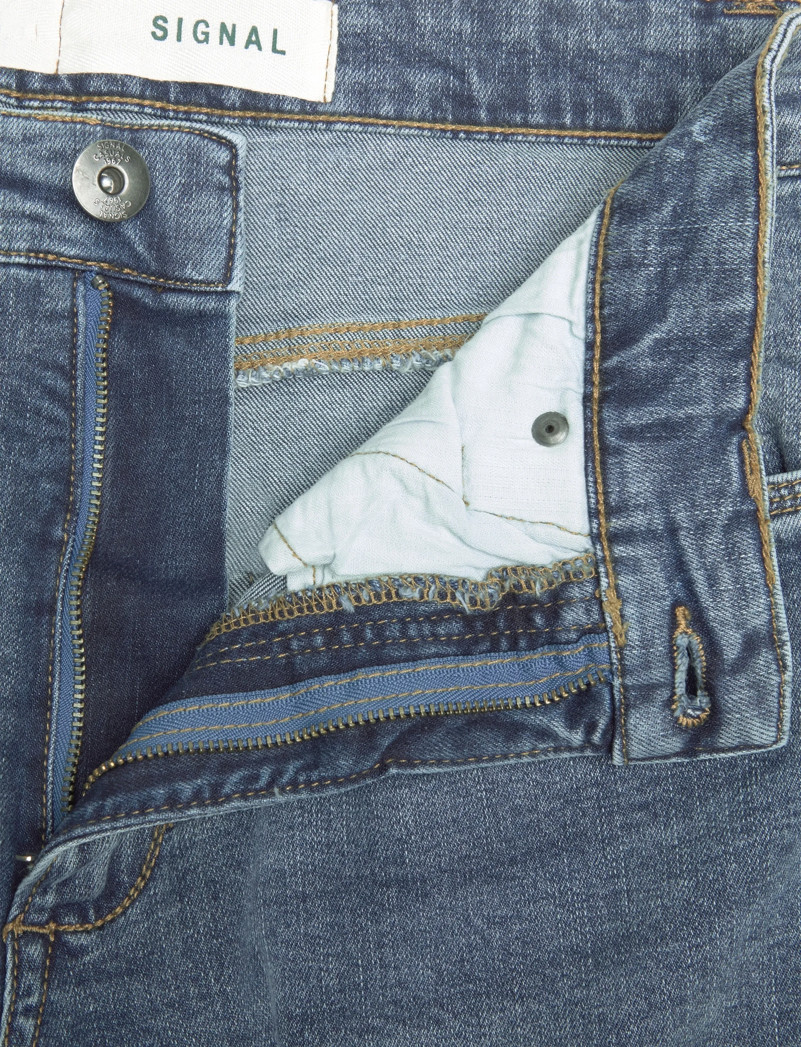 SIGNAL - 11330 ChrisSi Denim - normale jeans - core blue blast denim - 3