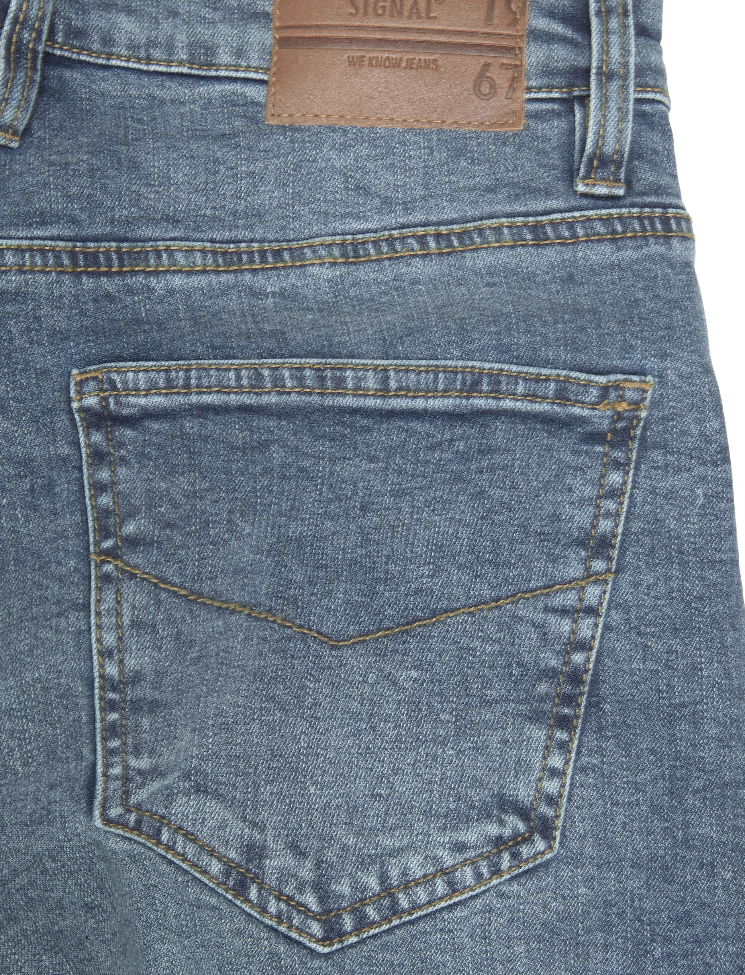SIGNAL - 11330 ChrisSi Denim - normale jeans - core blue blast denim - 4