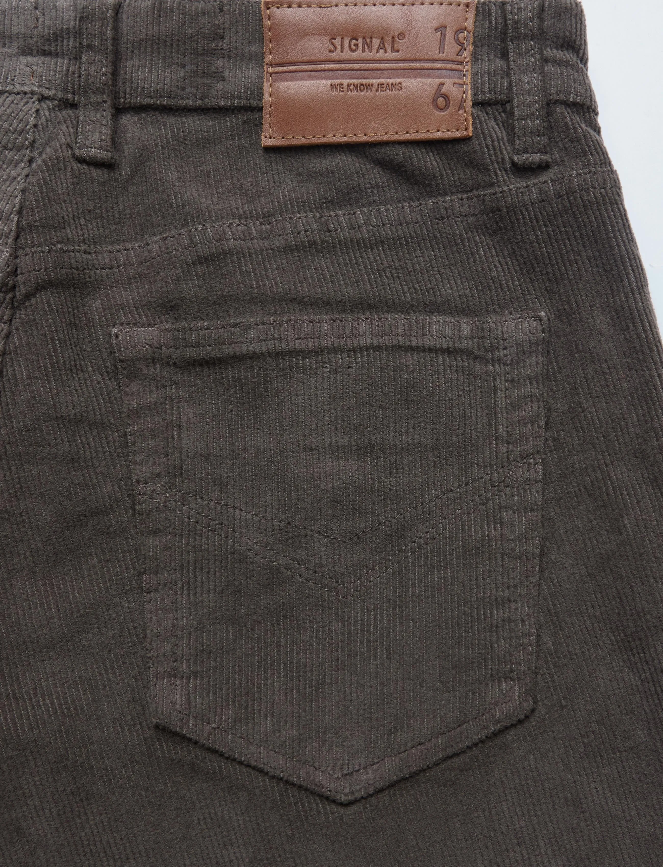 SIGNAL - 11384 CondorSi Corduroy - casual byxor - beluga - 4