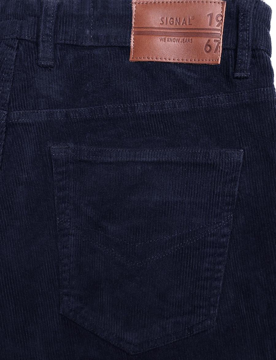 SIGNAL - 11384 CondorSi Corduroy - freizeithosen - deep marine - 4