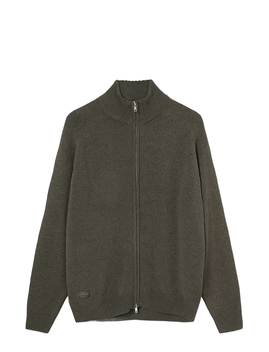 SIGNAL - 12560 UmarSi Cardigan - pullover mit durchgehendem reißverschluss - brown coffee - 0