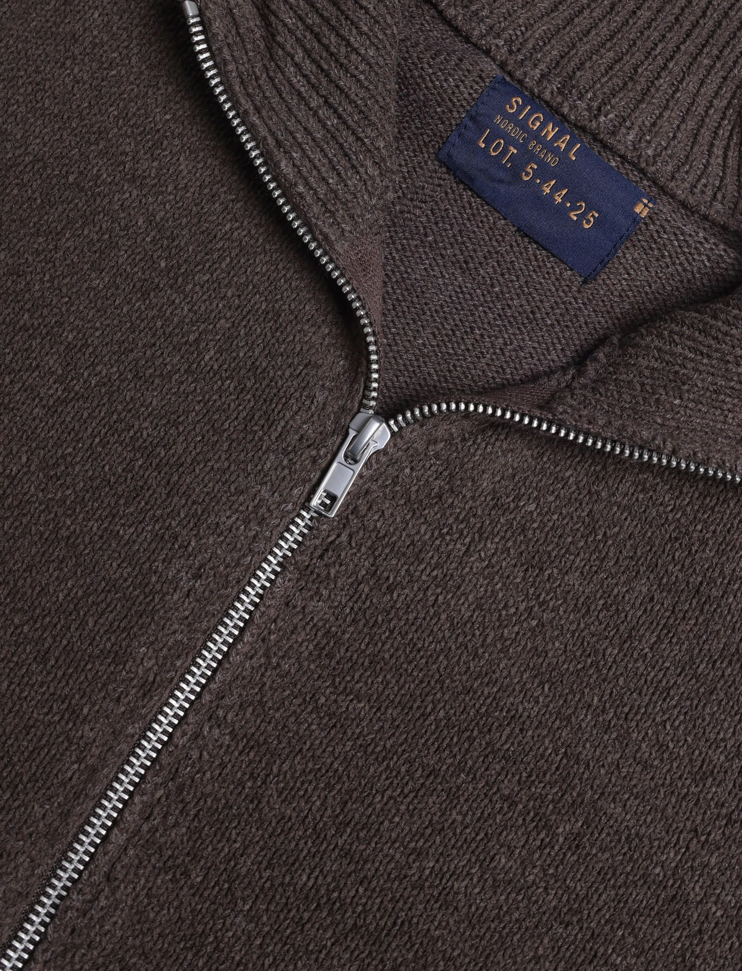 SIGNAL - 12560 UmarSi Cardigan - full zip tröjor - brown coffee - 2