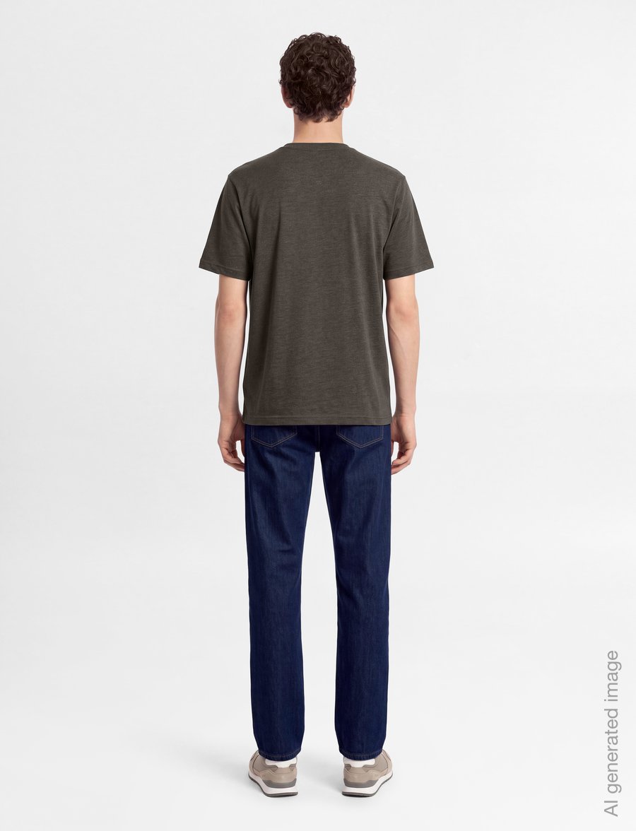 SIGNAL - EddySi Tee + - krótki rękaw - brown coffee - 4