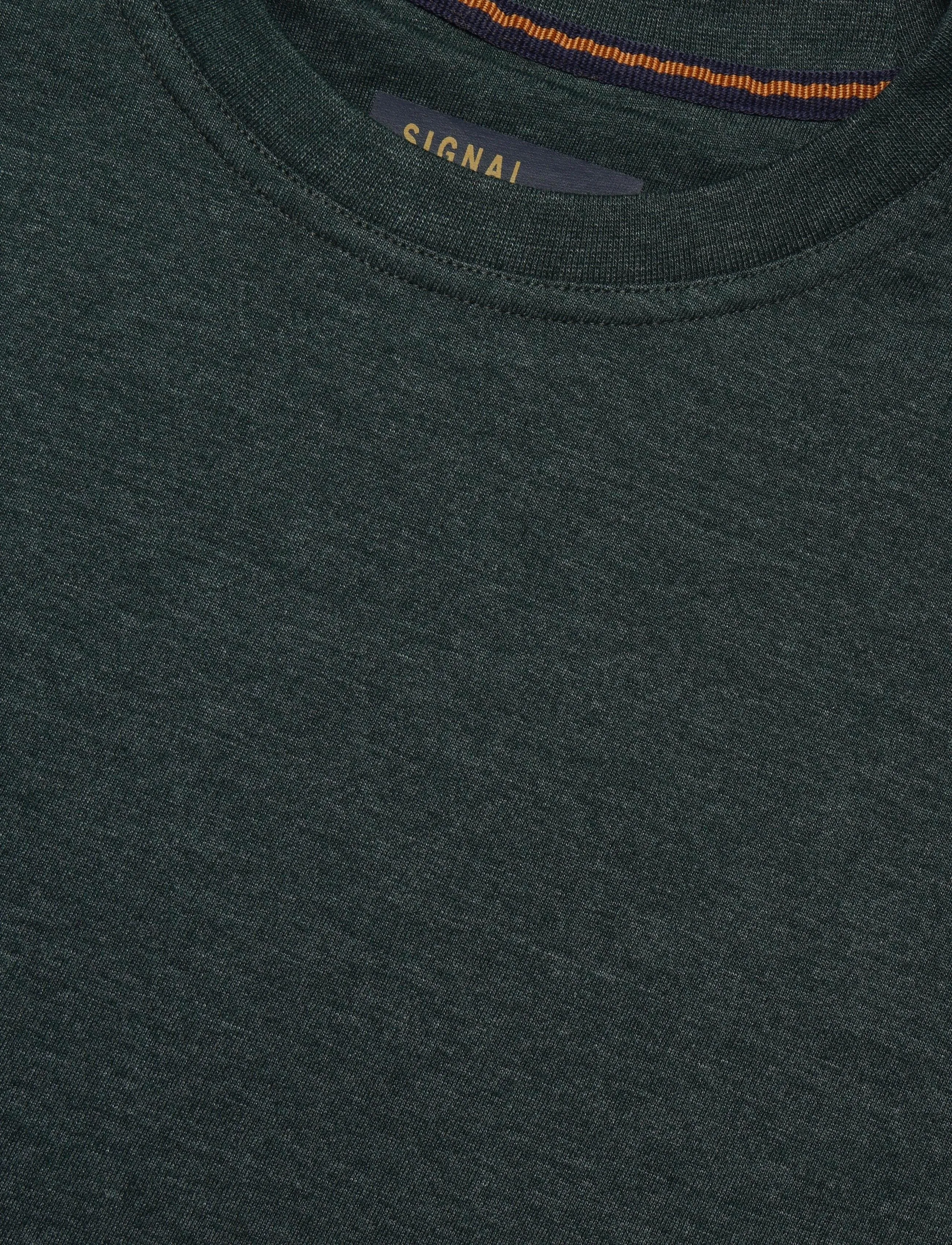 SIGNAL - EddySi Tee + - kortærmede t-shirts - evergreen - 2