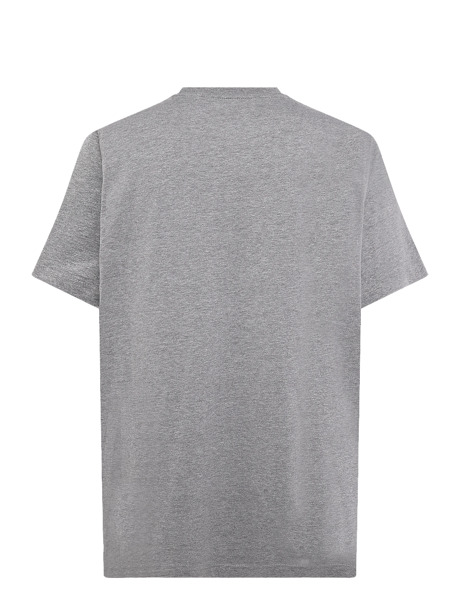 SIGNAL - EddySi Tee + - kortærmede t-shirts - mid grey melange - 1
