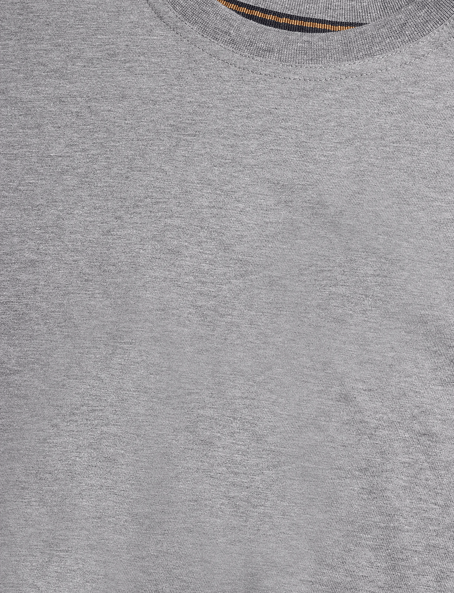 SIGNAL - EddySi Tee + - kortærmede t-shirts - mid grey melange - 2