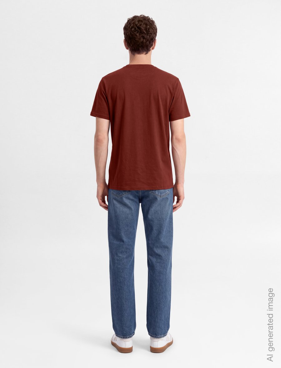 SIGNAL - 10.3591 OwenSi Print Tee + - kortärmade t-shirts - tandori red - 4