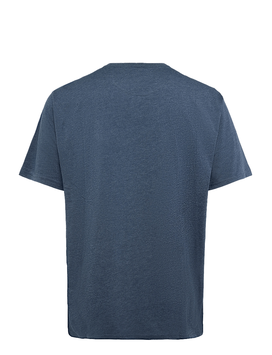 SIGNAL - 13654 LarrySi Chestprint - kortærmede t-shirts - blue dipper - 1