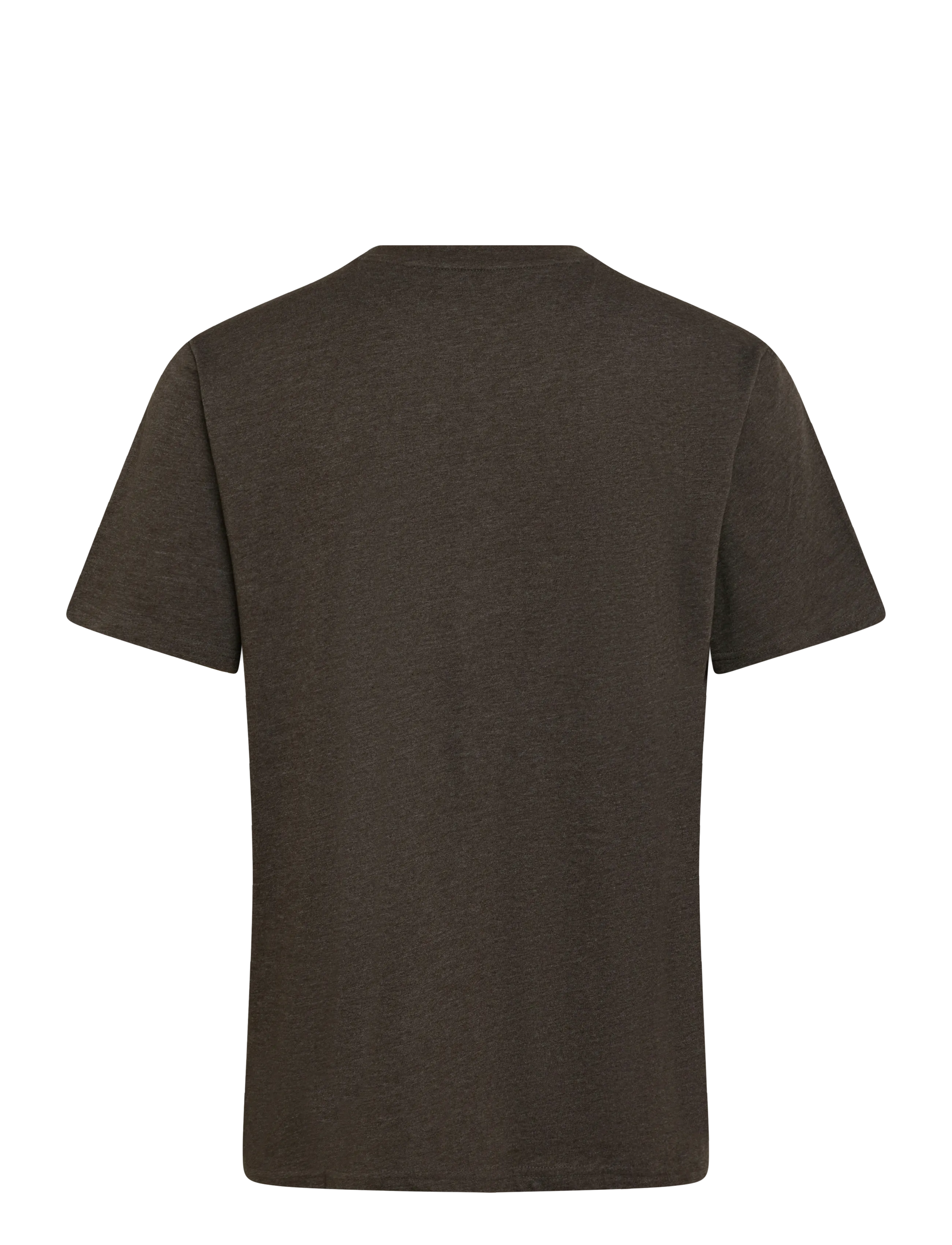 SIGNAL - 13654 LarrySi Chestprint - kortærmede t-shirts - brown coffee - 1