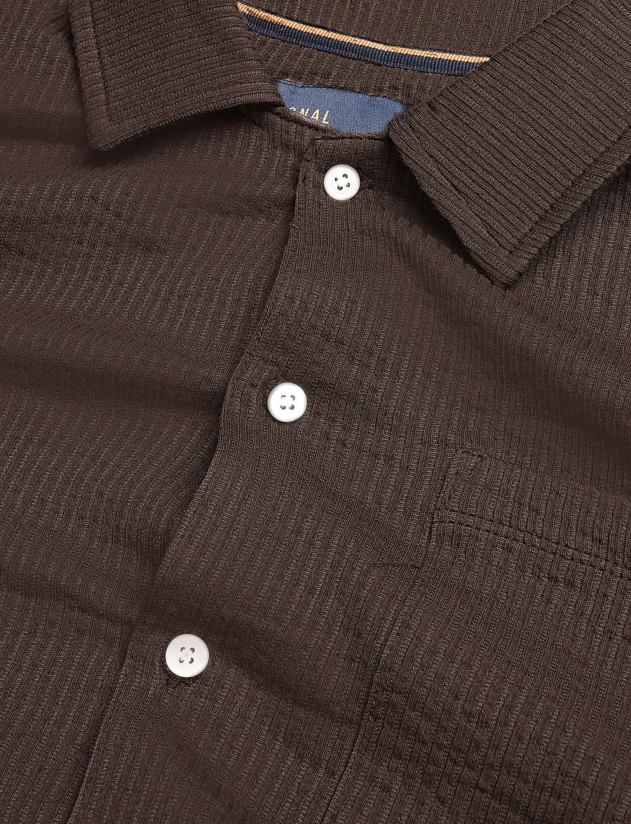SIGNAL - 13658 LucasSi Shirt LS - casual skjortor - brown coffee - 2