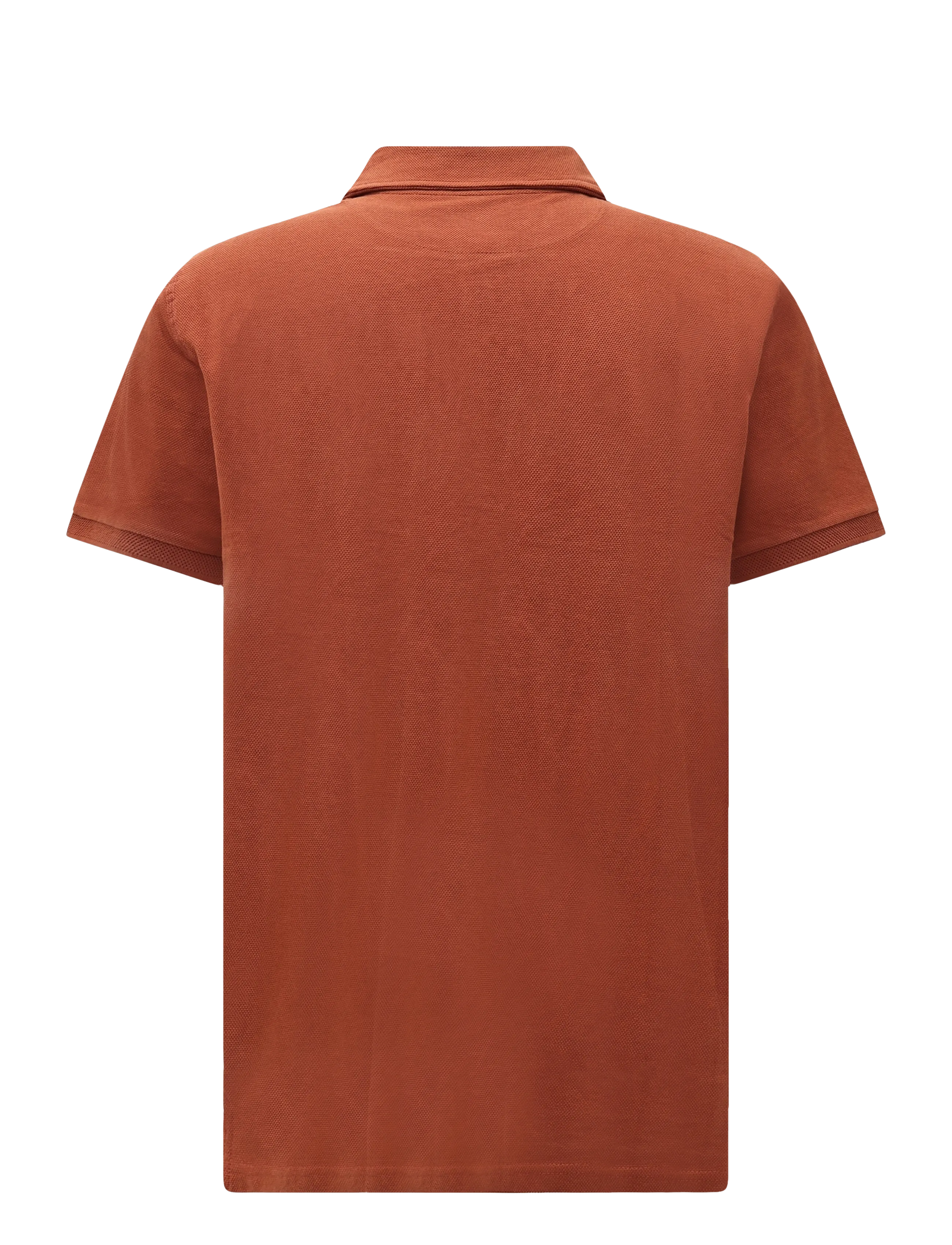 SIGNAL - 13657 LeonSi Heavy Emb. Polo - langärmlige strick-polohemden - rusty red - 1