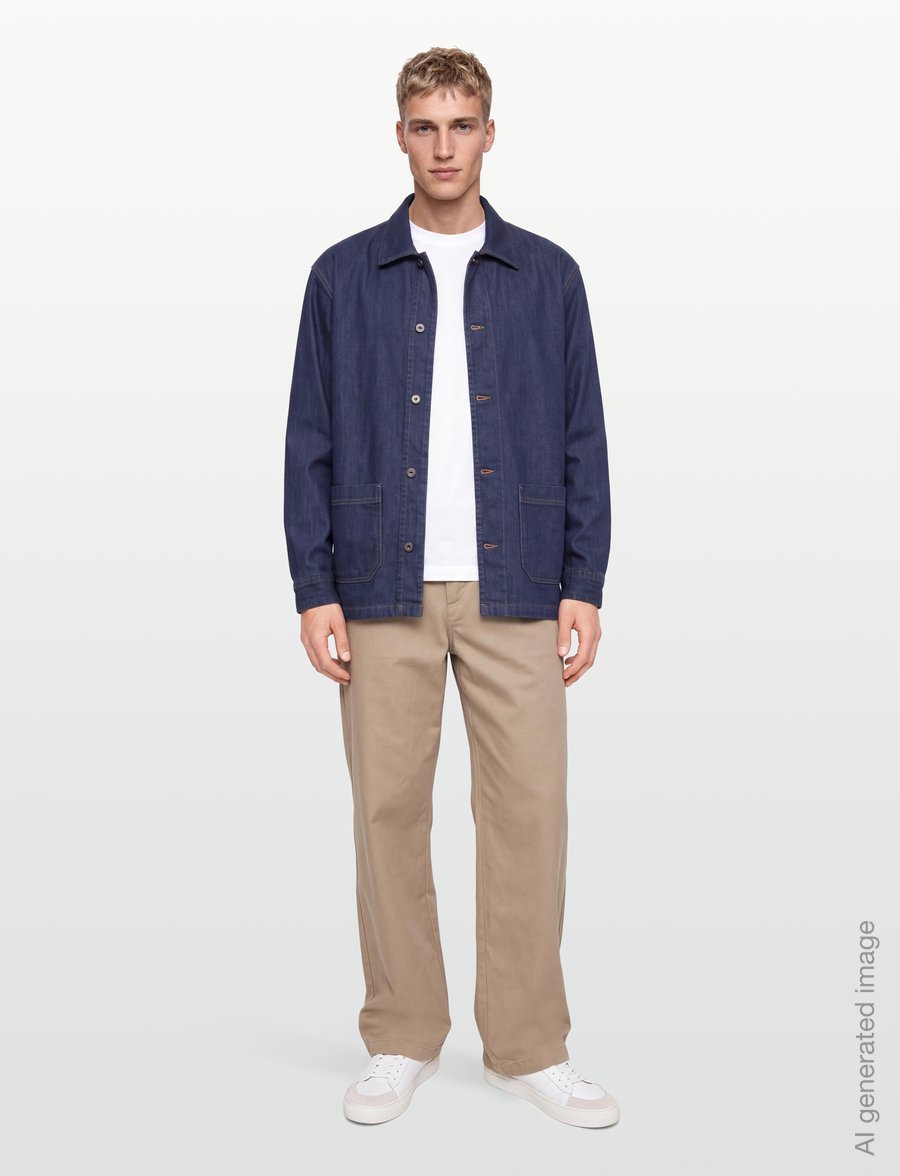 SIGNAL - 15866 MoonSi Denim - Überhemden - dark used denim - 0