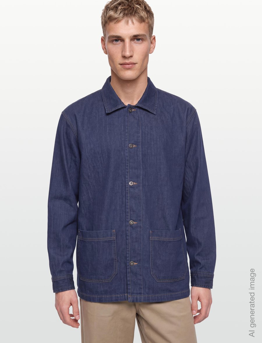 SIGNAL - 15866 MoonSi Denim - Überhemden - dark used denim - 3