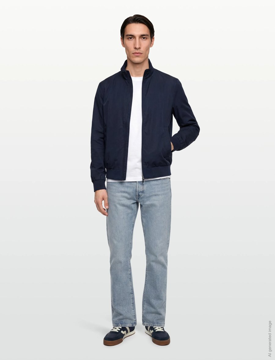 SIGNAL - JoeSi Bomber + - pavasara jakas - deep marine - 0
