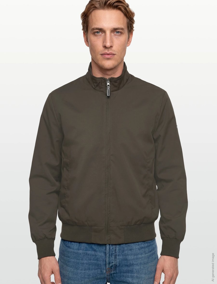 SIGNAL - JoeSi Bomber + - frühlingsjacken - green wood - 3