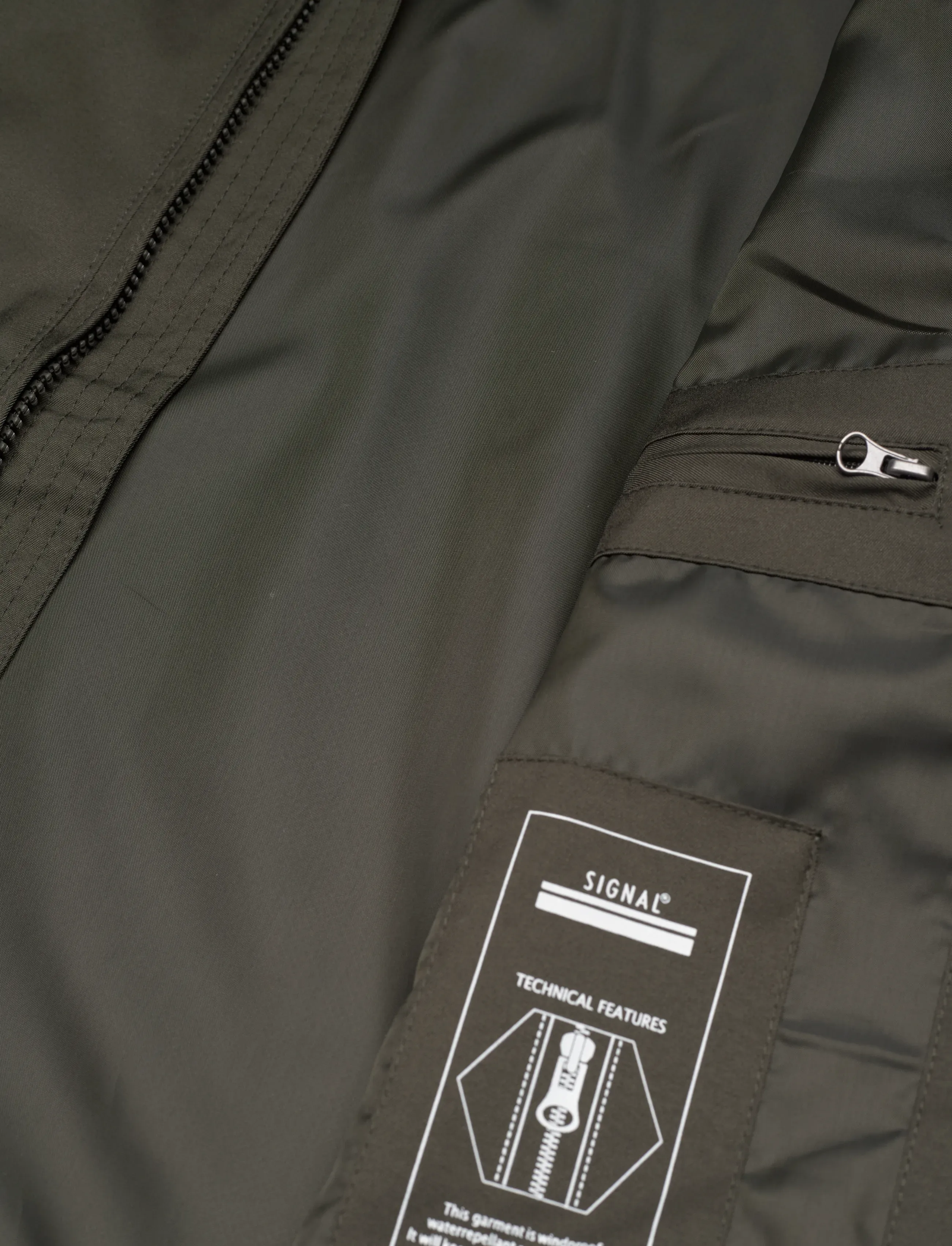 SIGNAL - JoeSi Bomber + - vestes de printemps - green wood - 4