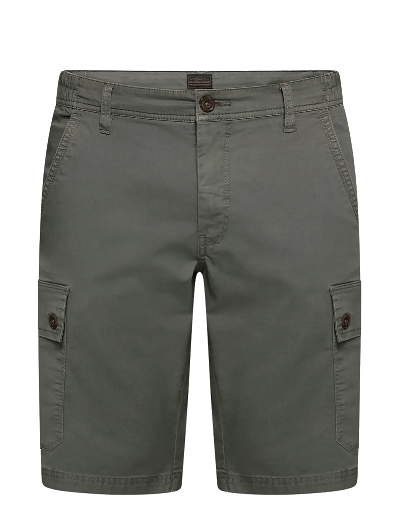 SIGNAL - KenSi Shorts+ - cargo shorts - green wood - 0