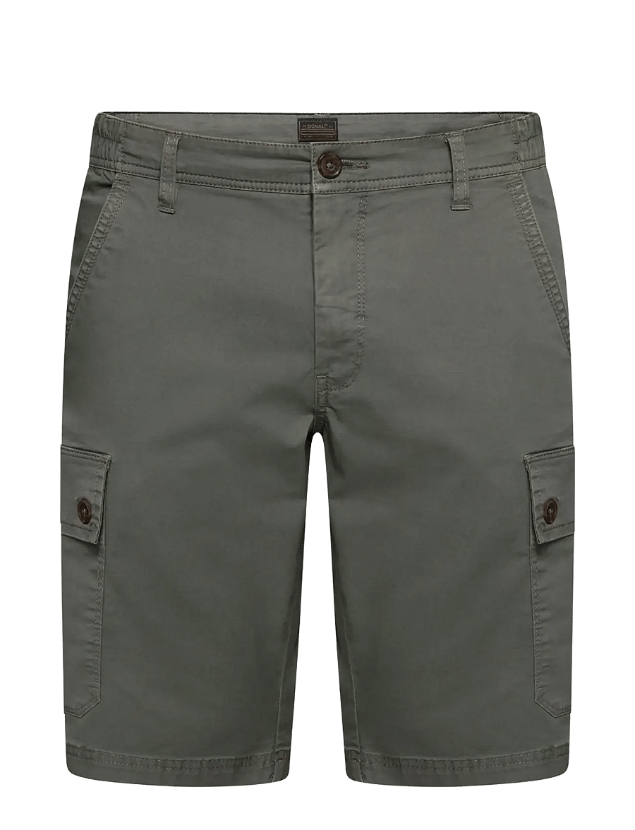 SIGNAL - KenSi Shorts+ - cargo shorts - green wood - 0
