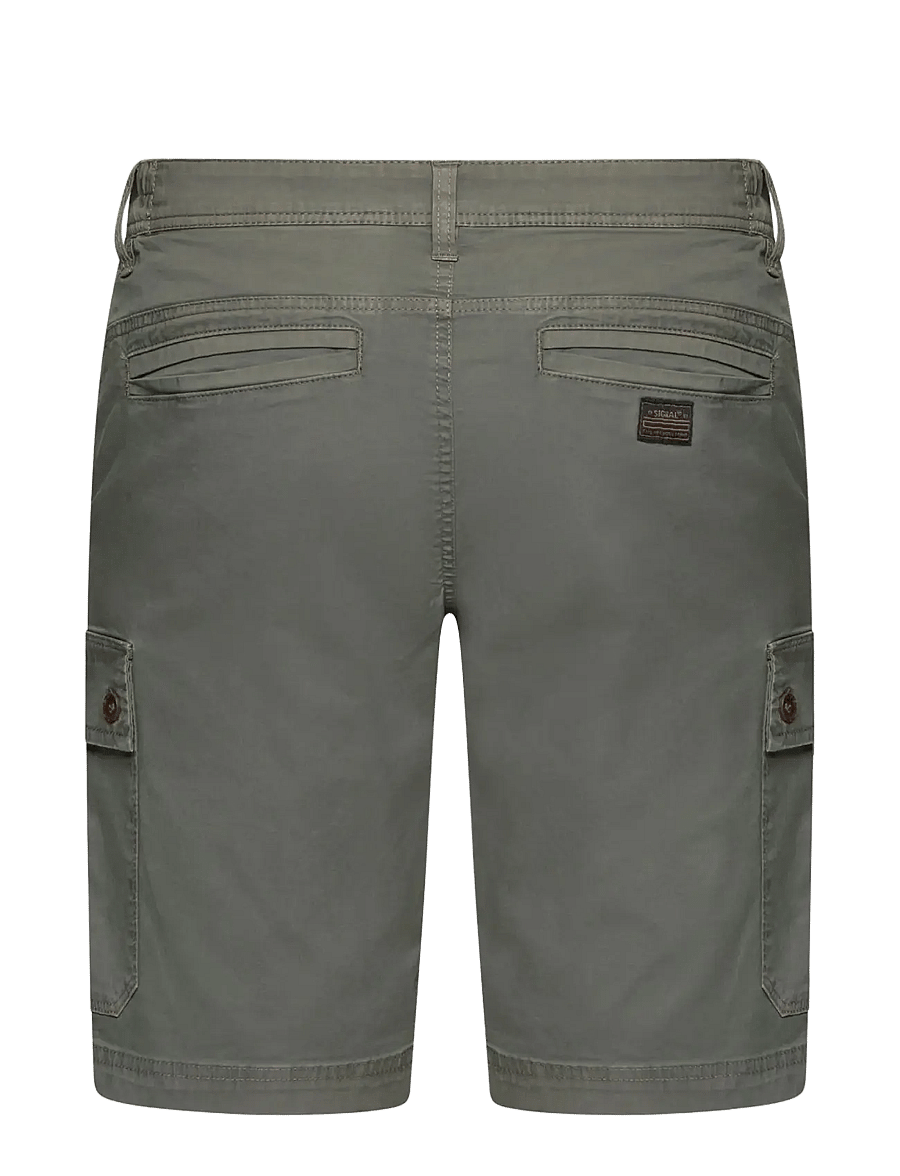 SIGNAL - KenSi Shorts+ - cargo shorts - green wood - 1