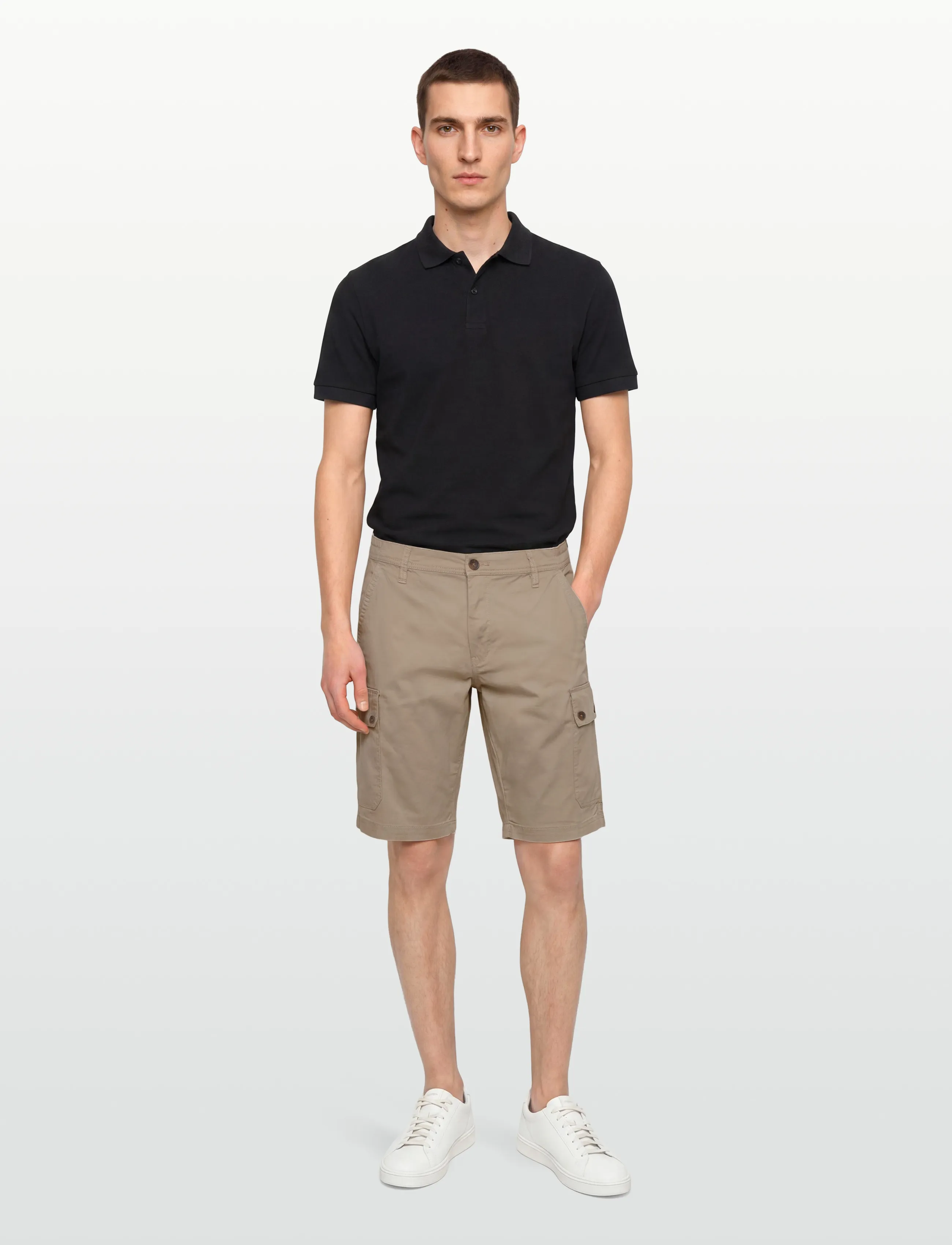 SIGNAL Kensi Shorts+, L, Beige, Shorts > Cargo Shorts, Herre