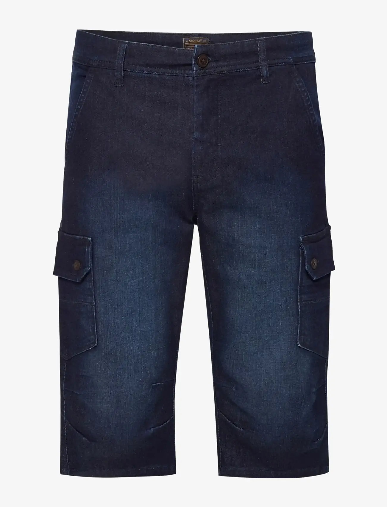 SIGNAL - GerhardtSi Denim Shorts - jorts - rinse denim - 0