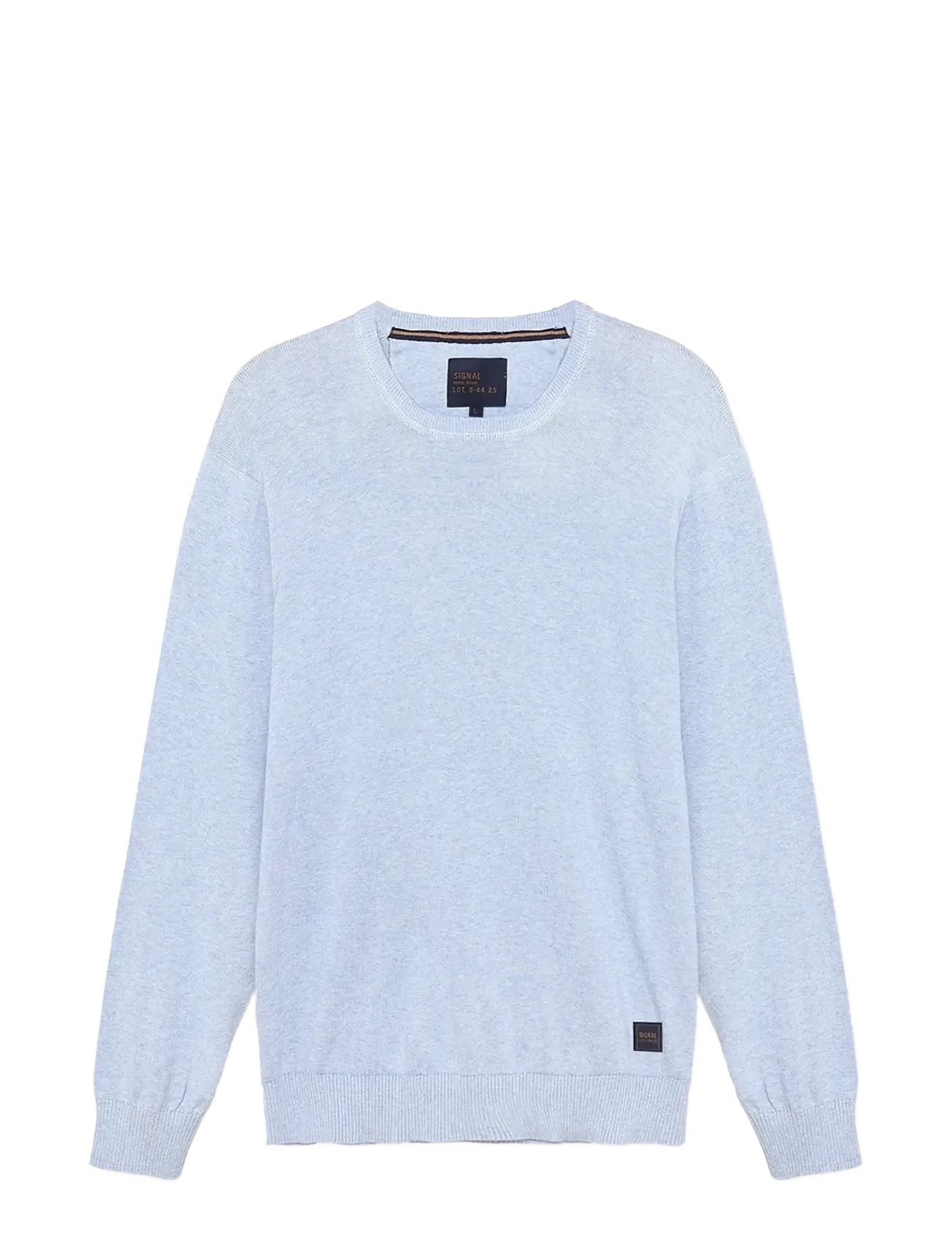 SIGNAL ViceSi Crew + - Strickmode - BLUE WIND MELANGE / blue