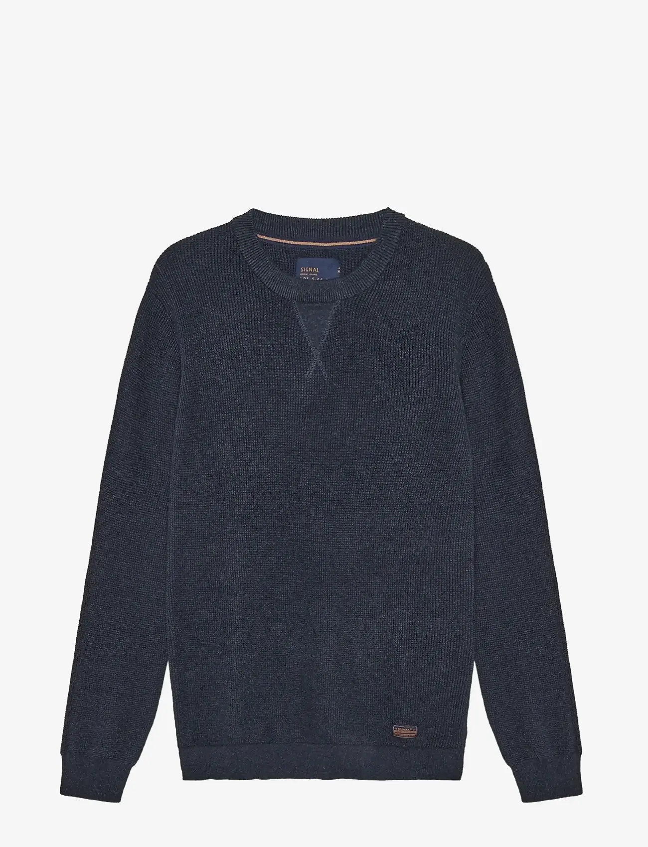 SIGNAL - AndySi Structure + - basic-strickmode - deep marine melange - 0