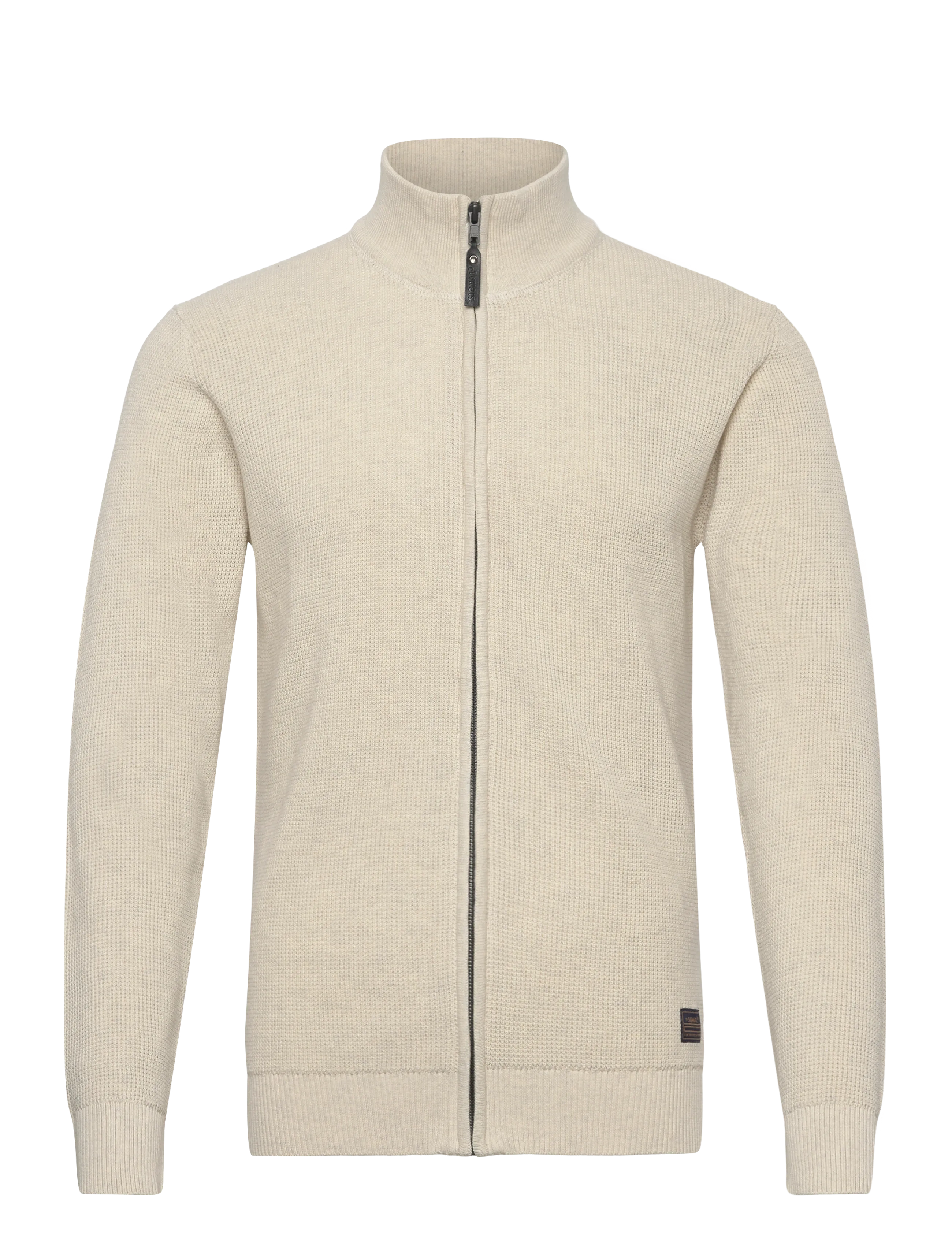 SIGNAL AndersSi Structure Cardigan + - Riided - EGRET DUST MEL / cream