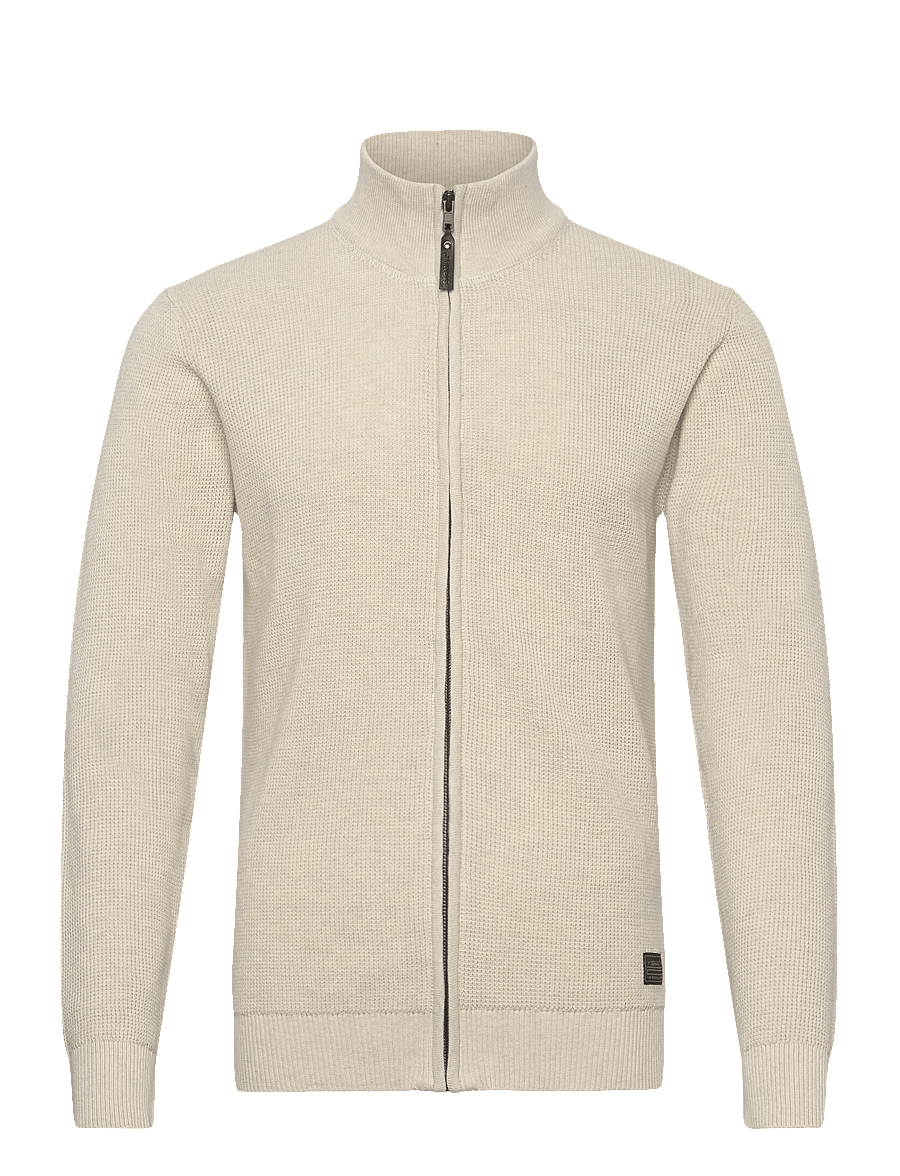 SIGNAL - AndersSi Structure Cardigan + - kardiganid - egret dust mel - 1