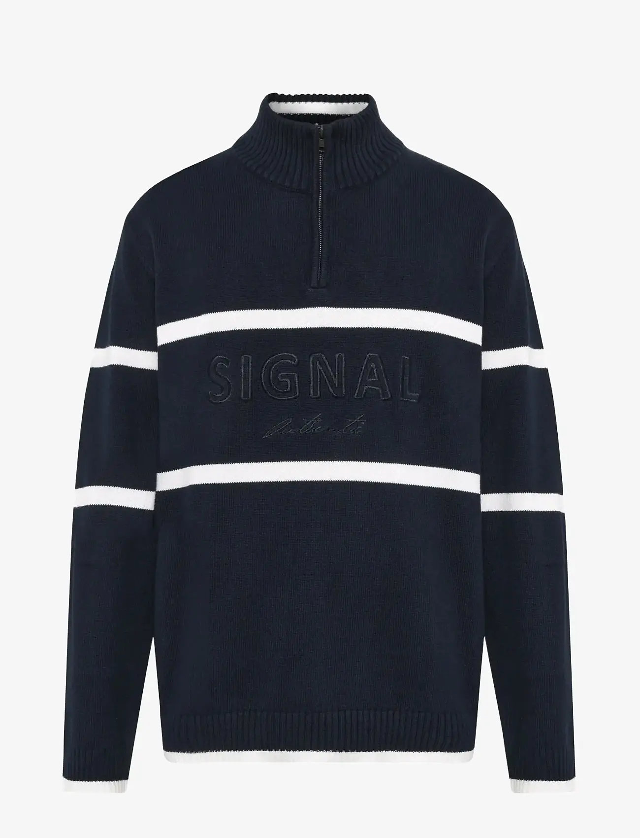 SIGNAL - CaneSI Logo Knit - mænd - deep marine - 0