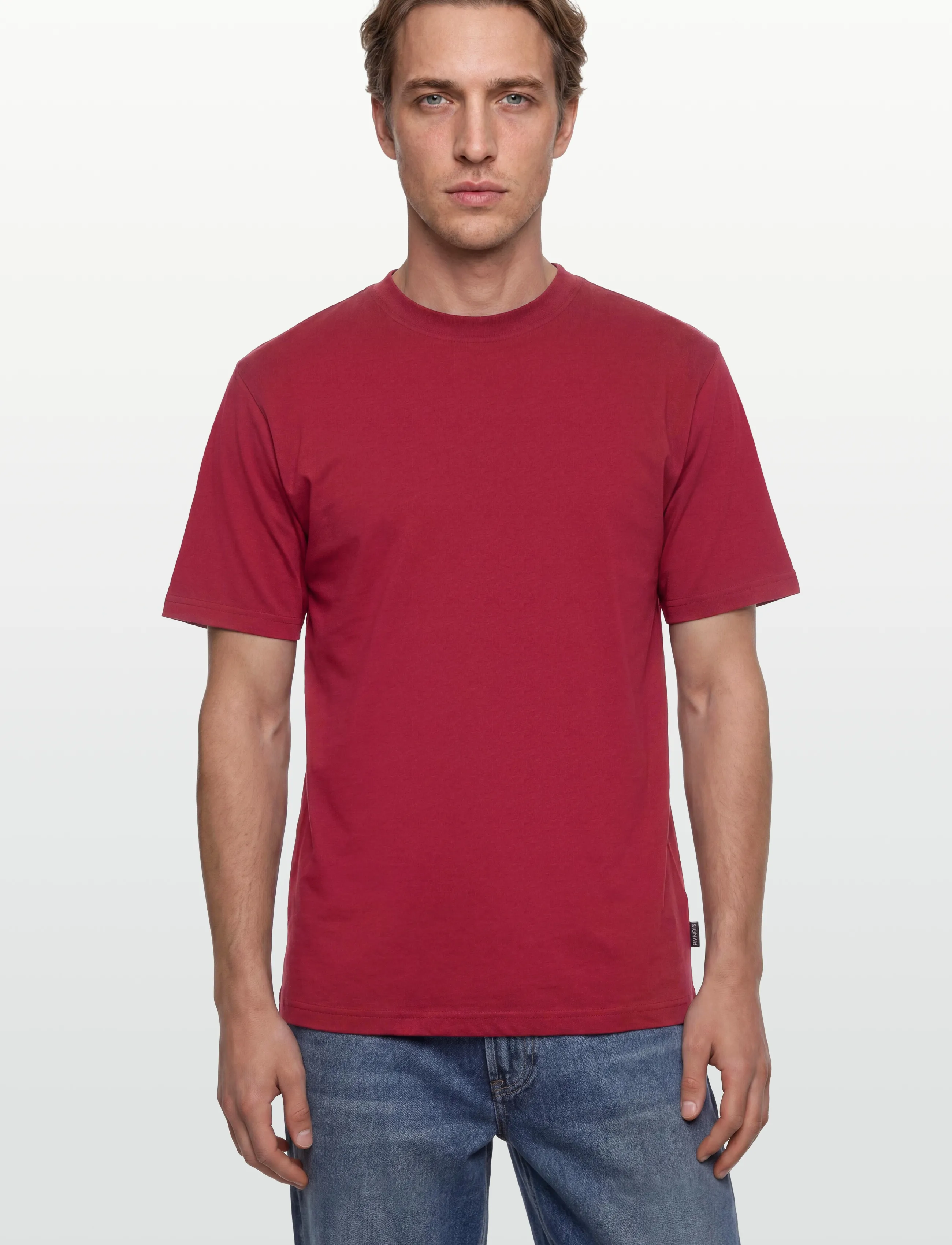 SIGNAL - EddySi + - short-sleeved t-shirts - dusty red - 3