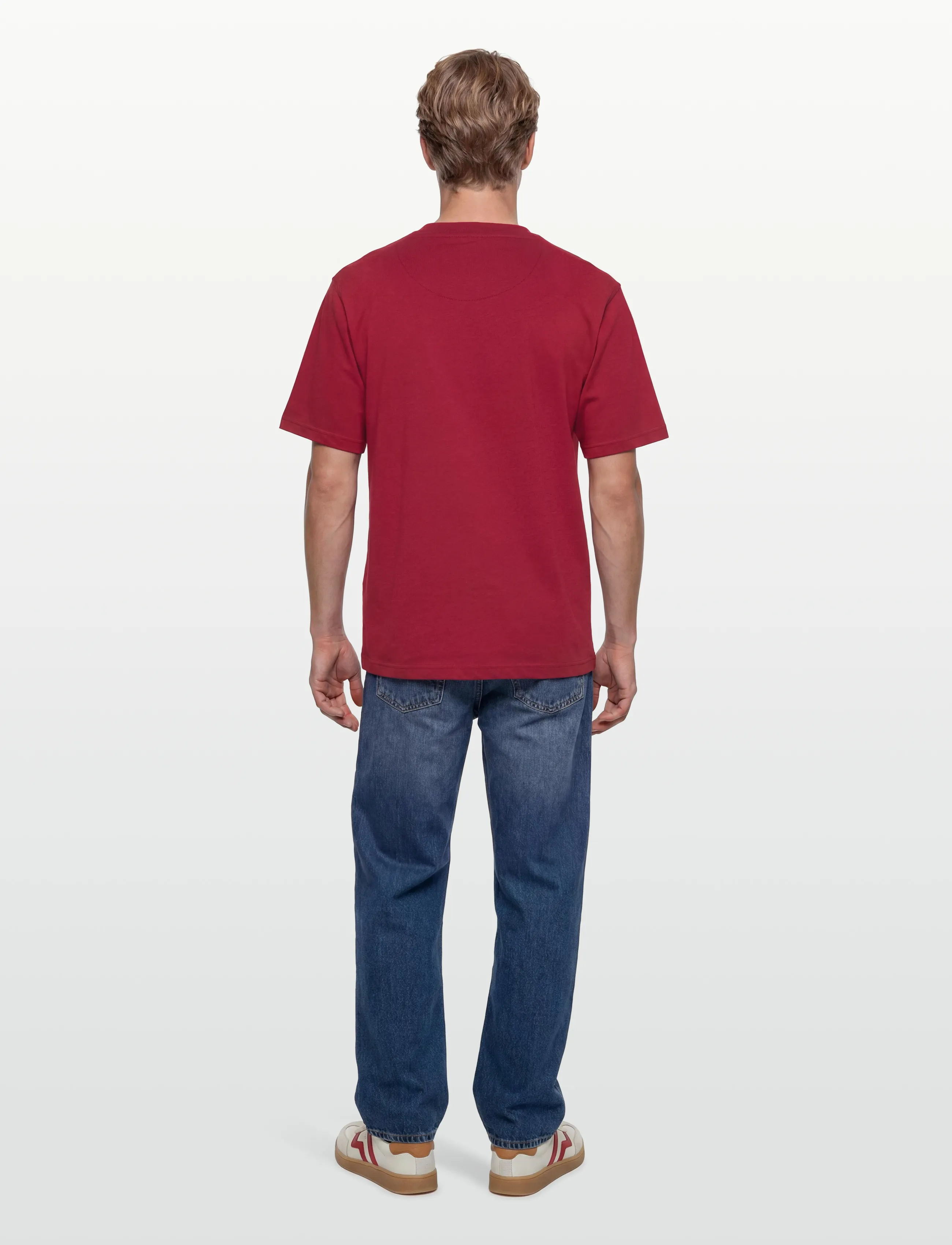 SIGNAL - EddySi + - short-sleeved t-shirts - dusty red - 4