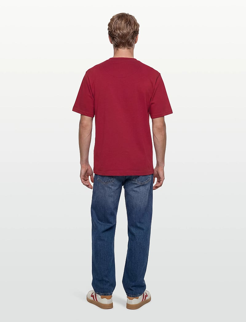 SIGNAL - EddySi + - kortærmede t-shirts - dusty red - 4